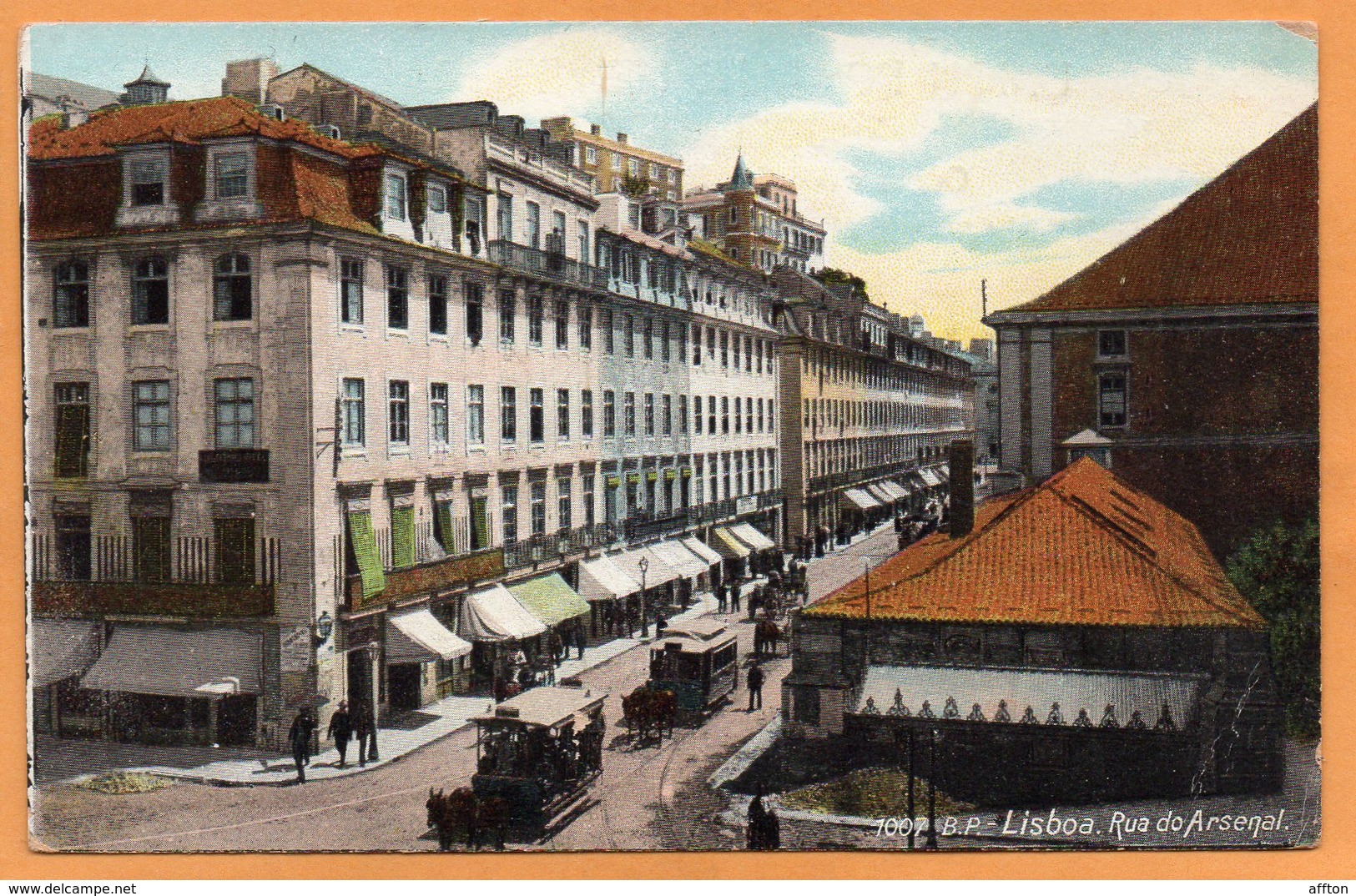 Lisboa Portugal 1912 Postcard Mailed - Lisboa