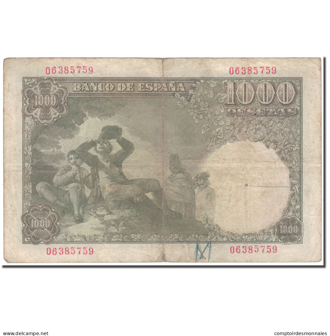 Billet, Espagne, 1000 Pesetas, 1949-11-04, KM:138a, B+ - 1000 Pesetas