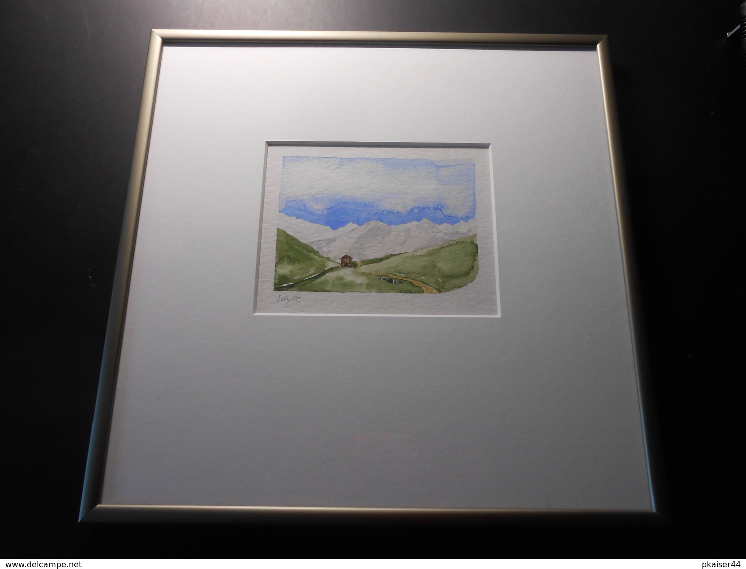 Aquarell CH "IDYLLE" GR - 300 € - (R) - Acquarelli