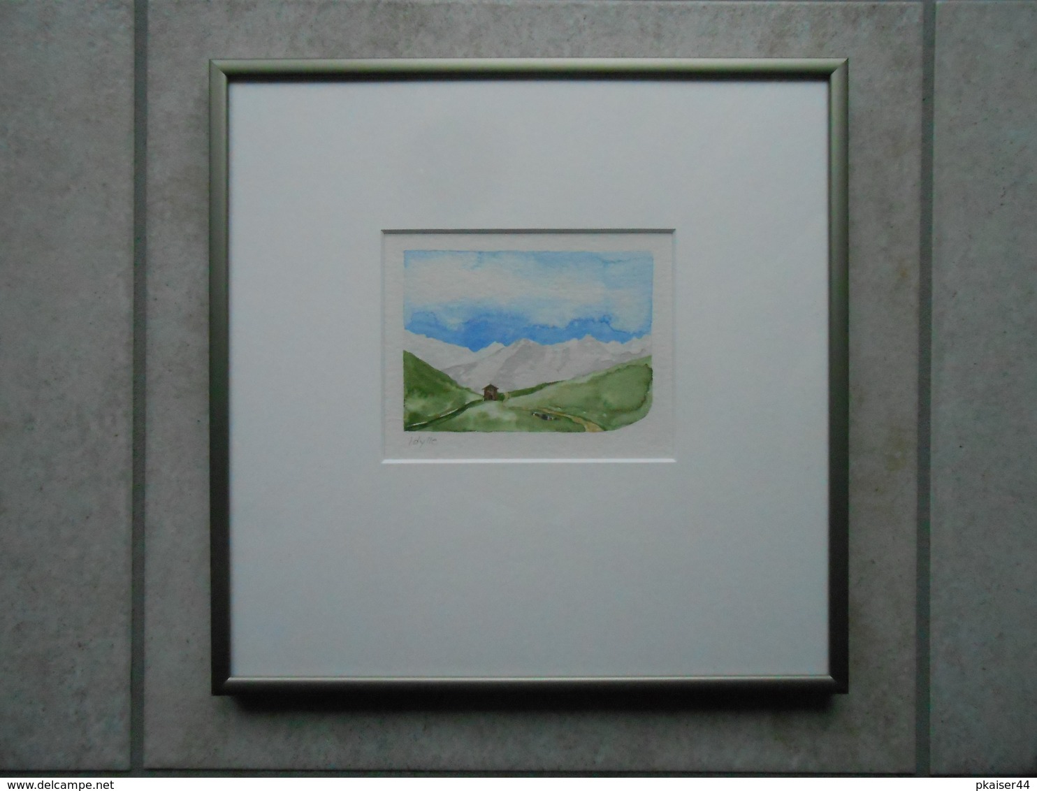 Aquarell CH "IDYLLE" GR - 300 € - (R) - Acquarelli