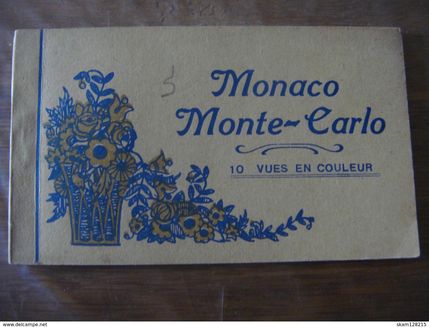 Principauté De MONACO  Monte Carlo - Carnet Avec 10 Cartes En Couleur - Autres & Non Classés