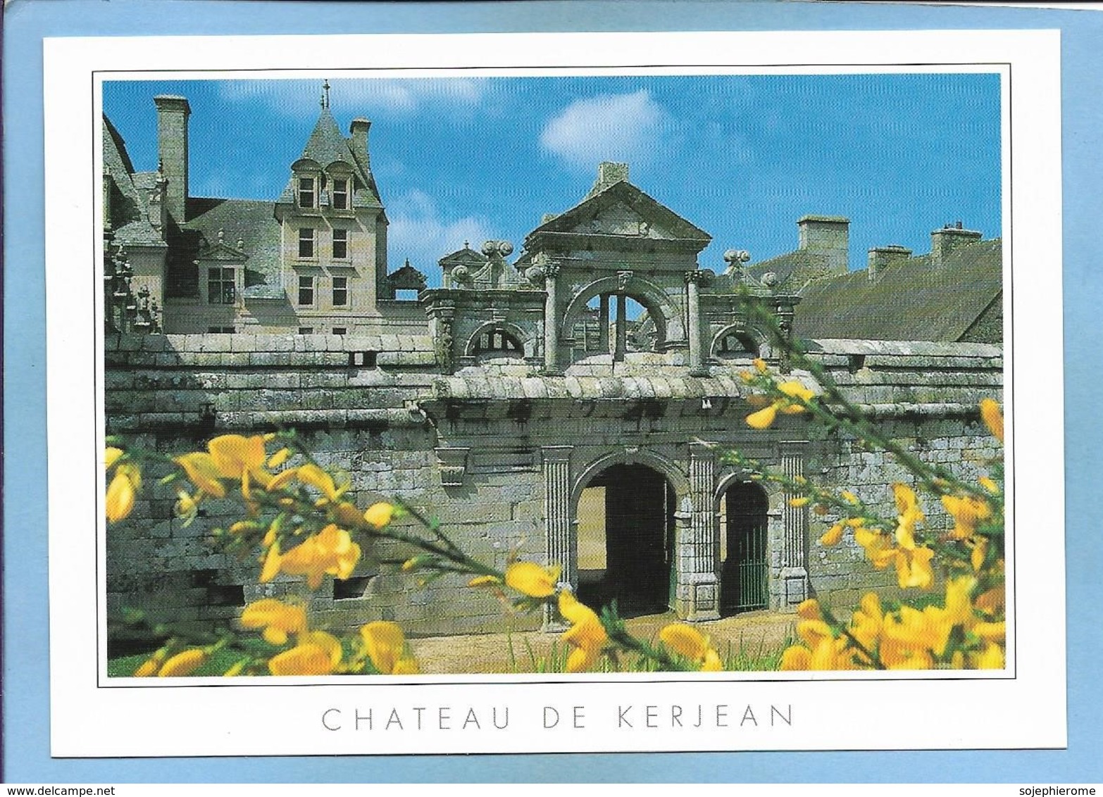 Saint-Vougay (29) Château De Kerjean 16e S. Le Portail D'Honneur 2 Scans - Saint-Vougay