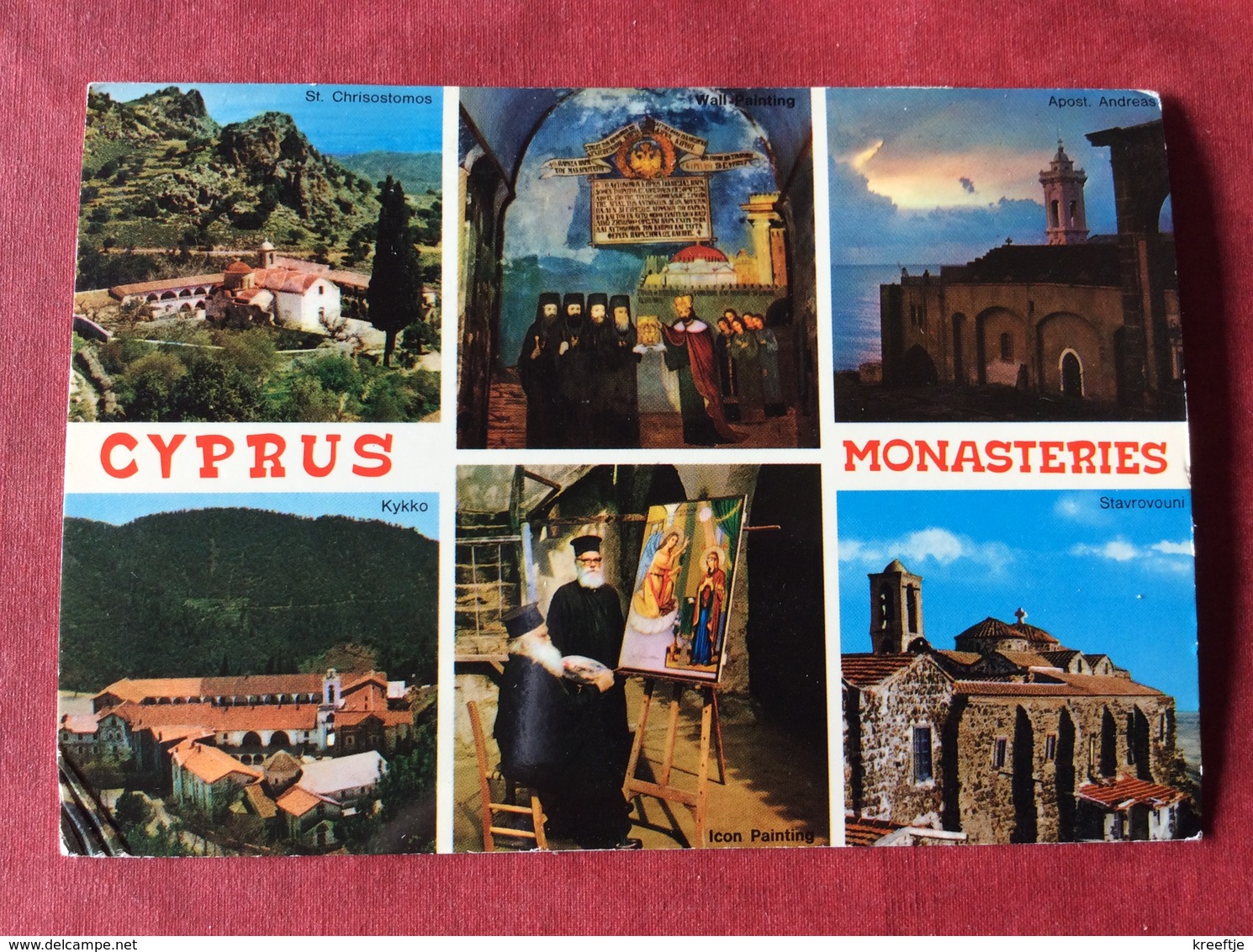 Cyprus Monasteries 1984 - Chypre