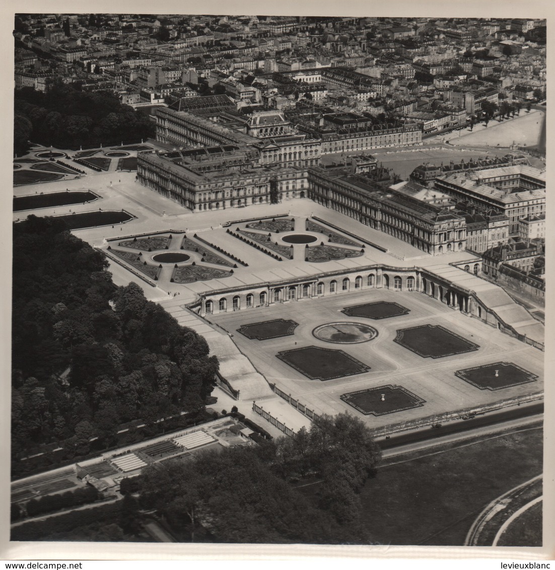 Grande Photographie Aérienne/Tirage D'époque/France /Château De VERSAILLES/ Vers 1930-1950   PHOTN484 - Otros & Sin Clasificación