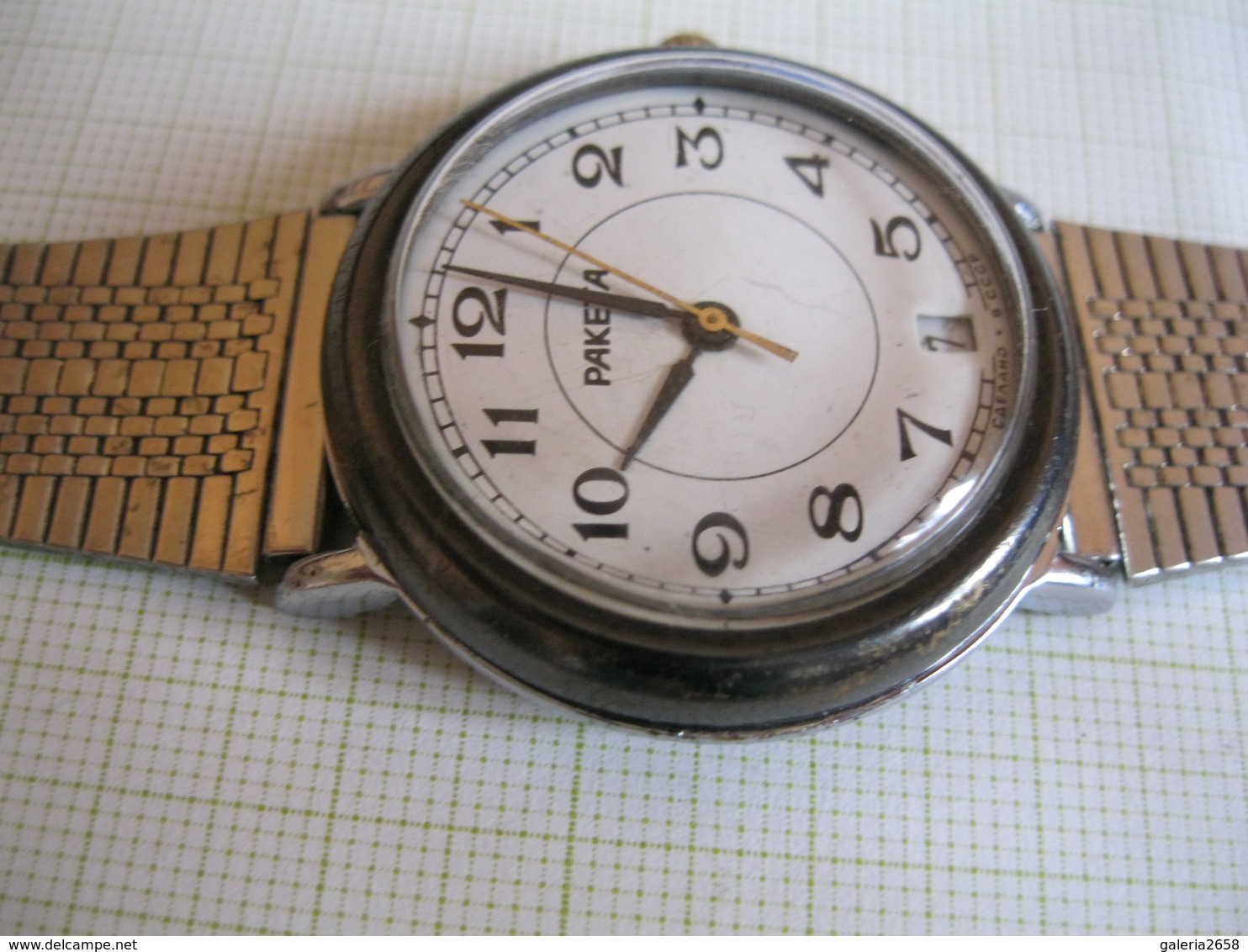 Rare Vintage USSR RAKETA Callibre 2614H -   Mens`s Watch In Working Condition  - K 28 - Watches: Old