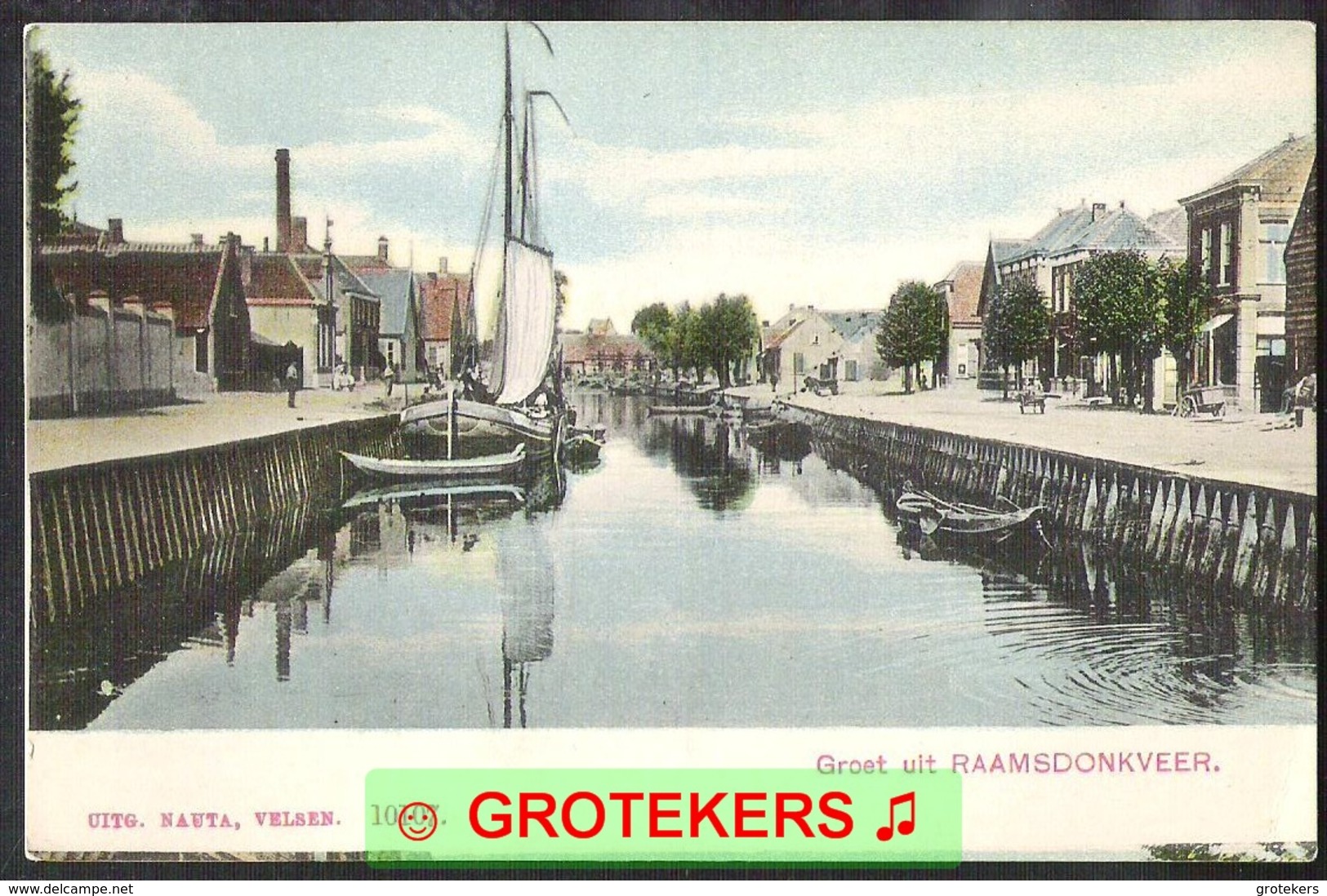 RAAMSDONKVEER Met Haven Ca 1910 - Andere & Zonder Classificatie