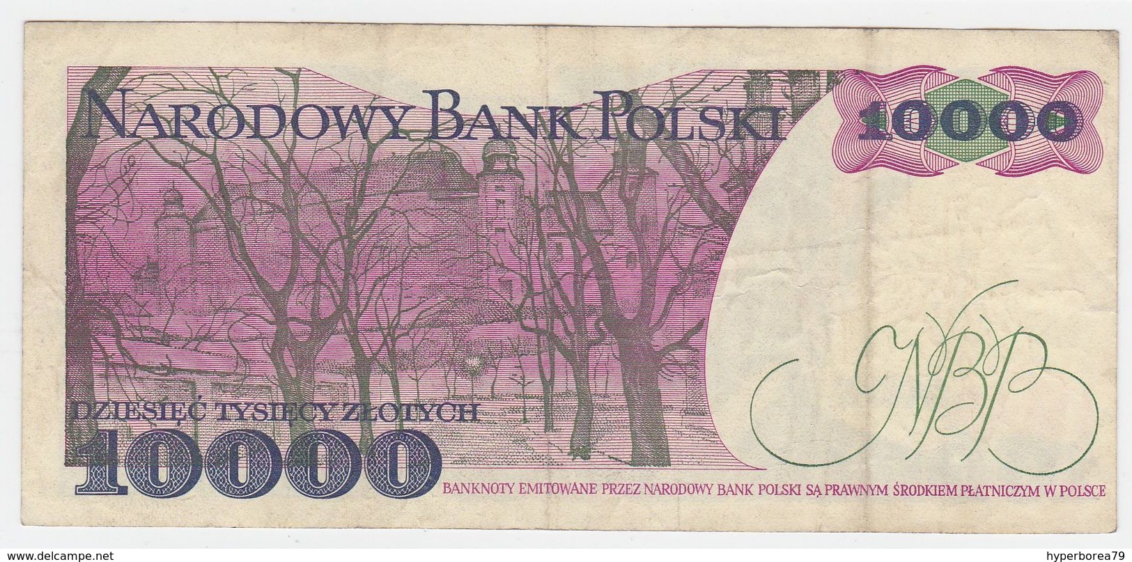 Poland P 151 B - 10000 10.000 Zlotych 1.12.1988 - Fine+ - Polen