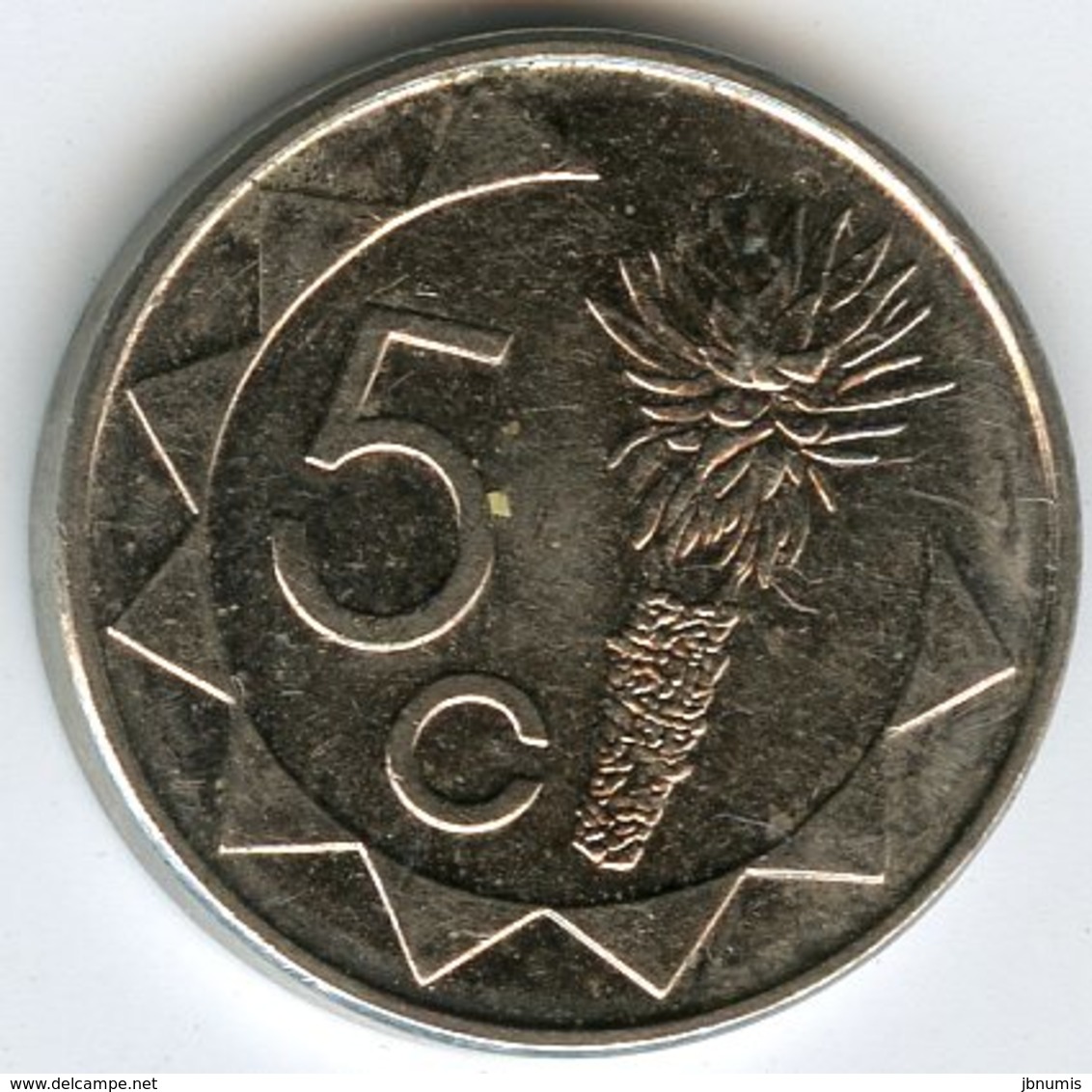 Namibie Namibia 5 Cents 2012 KM 1 - Namibie