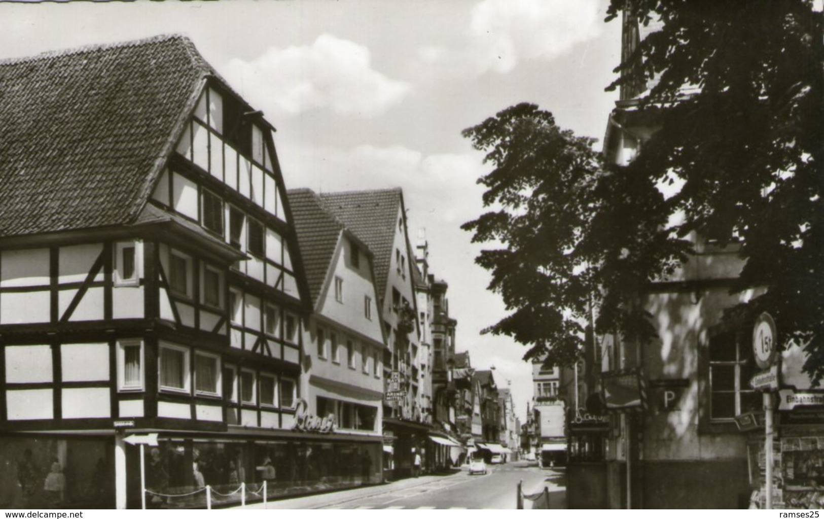 (78) CPSM  Lippstadt  Lange Strabe - Lippstadt