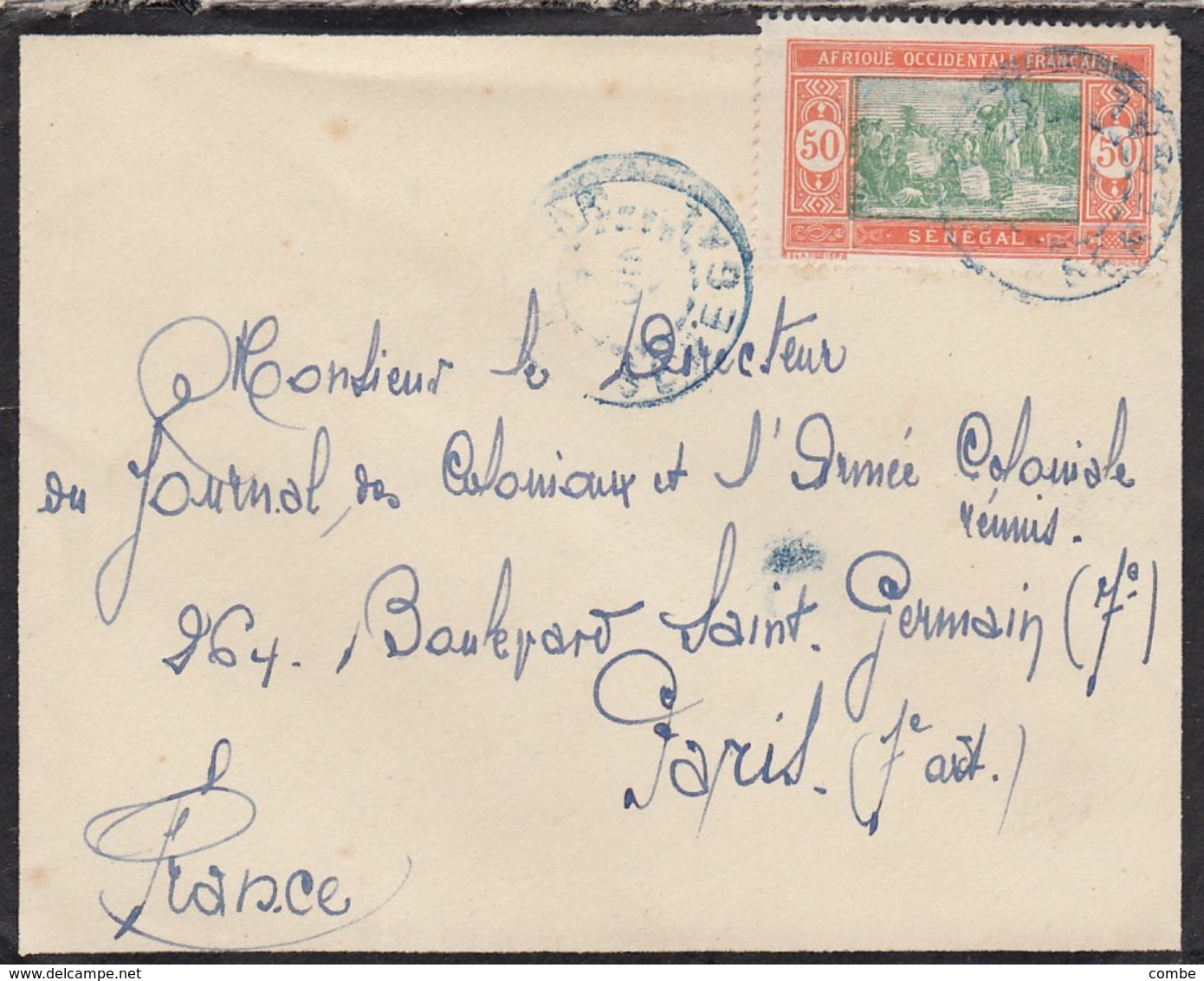 COVER FRENCH COLONIES LETTRE COLONIES FRANCE - Collections (sans Albums)