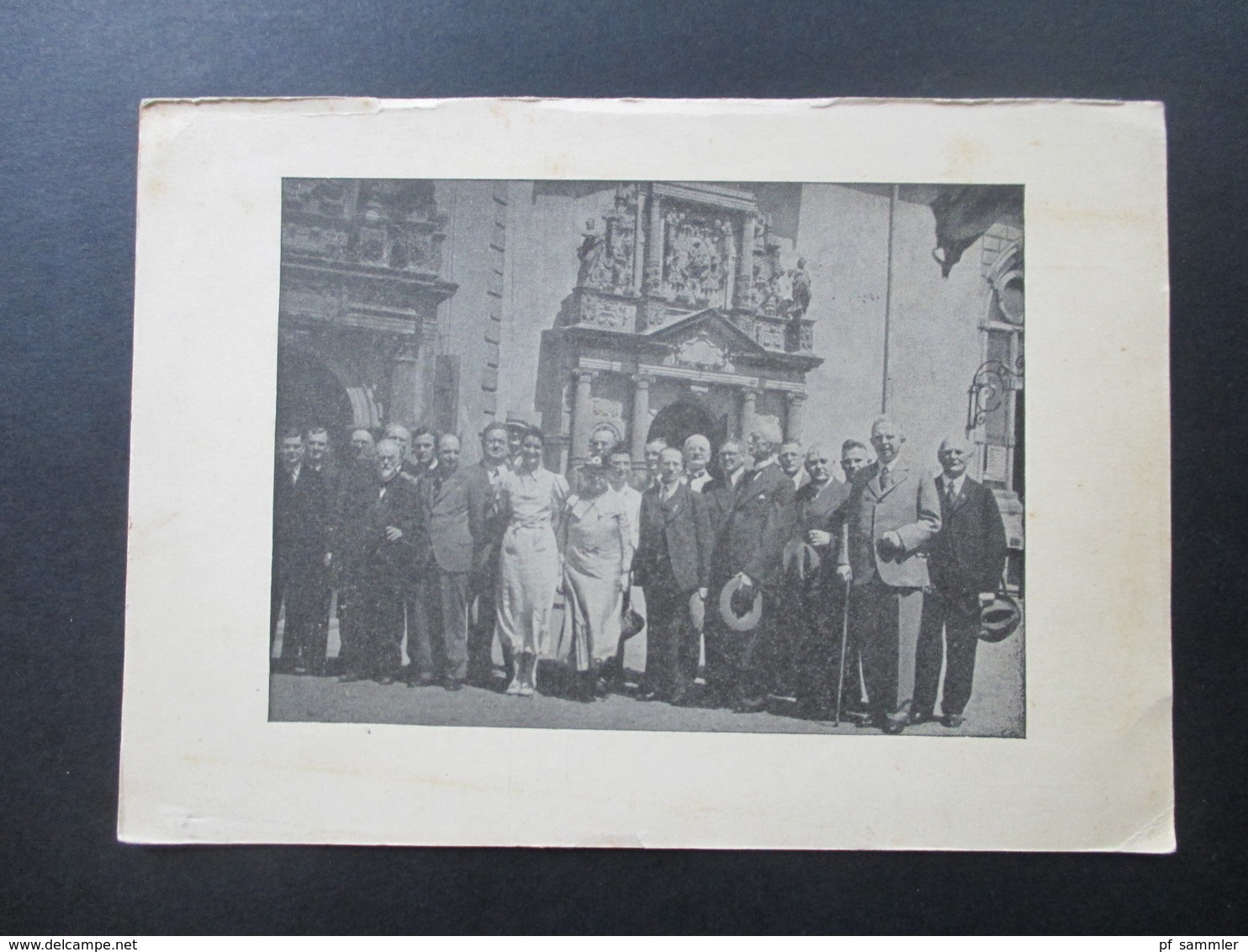 AK 1937 Schüler / Studentika Ehemailge Helmstedter Gymnasiasten Vor Dem Juleum Am 6.6.37 - Scuole