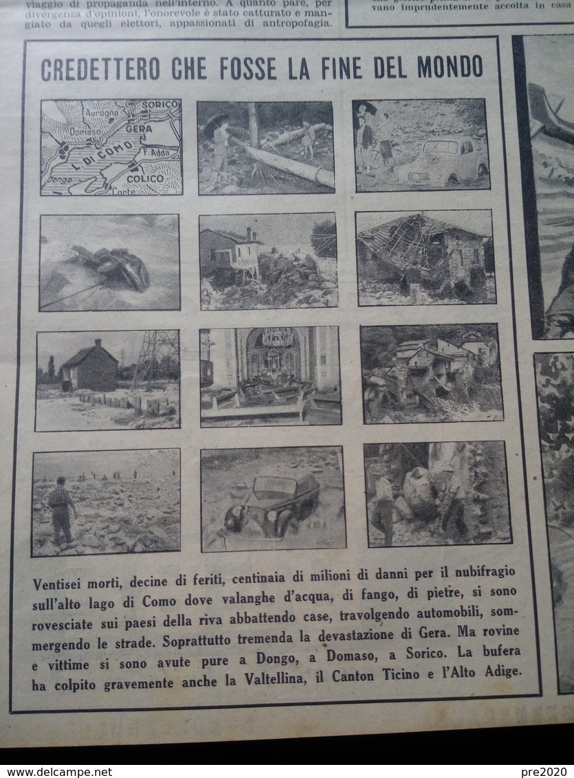 DOMENICA DEL CORRIERE 1951 GERA LARIO LEGNANO BASSANO DEL GRAPPA - Other & Unclassified