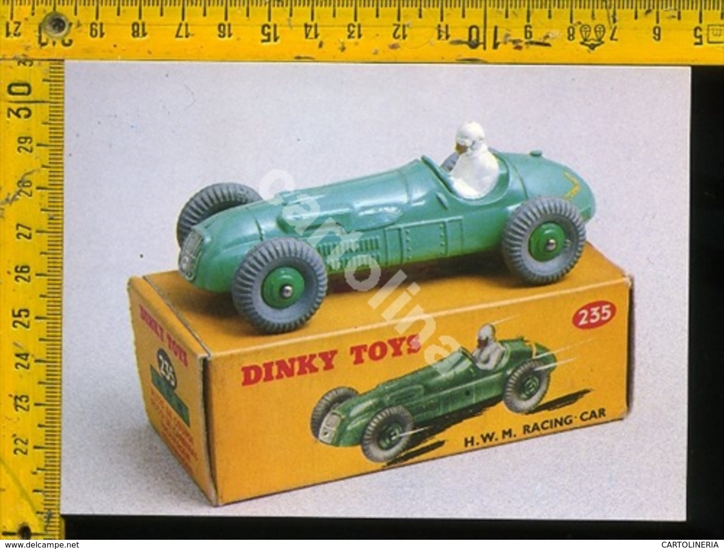 Cartolina Postcard Dinky Toys Auto HWM - Altri & Non Classificati