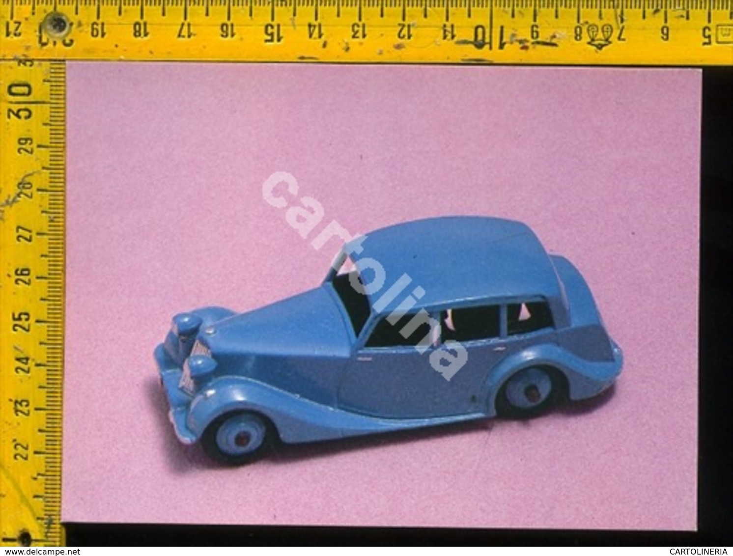 Cartolina Postcard Dinky Toys Auto Triumph 1800 - Altri & Non Classificati
