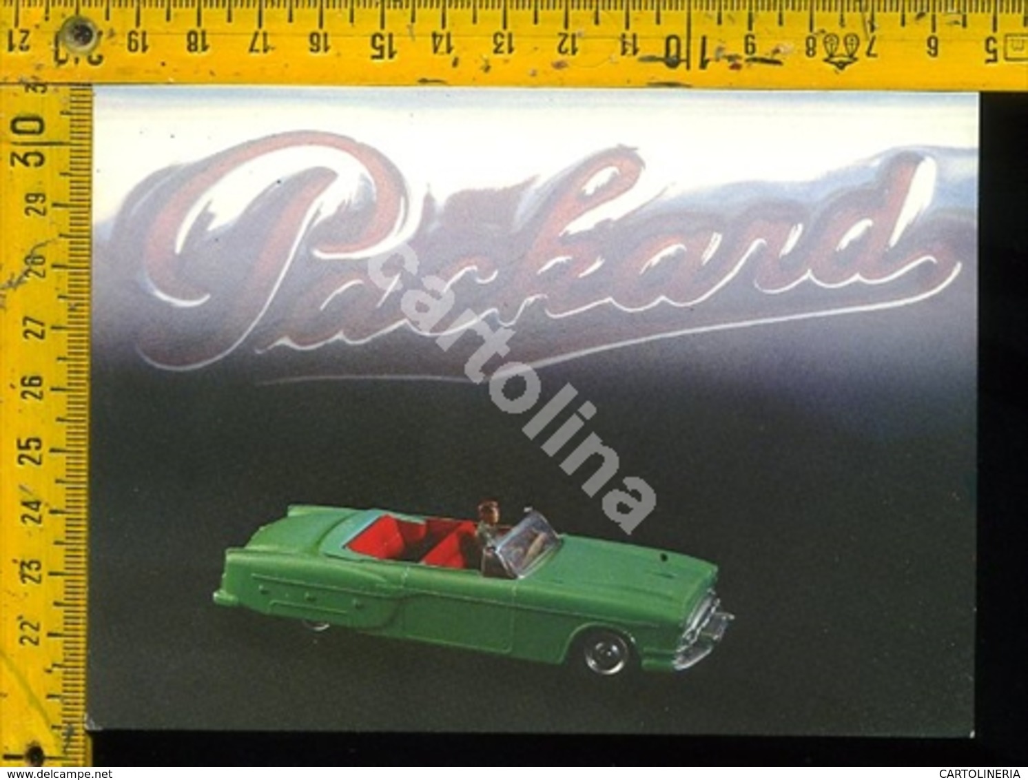 Cartolina Postcard Dinky Toys Auto Packard - Altri & Non Classificati