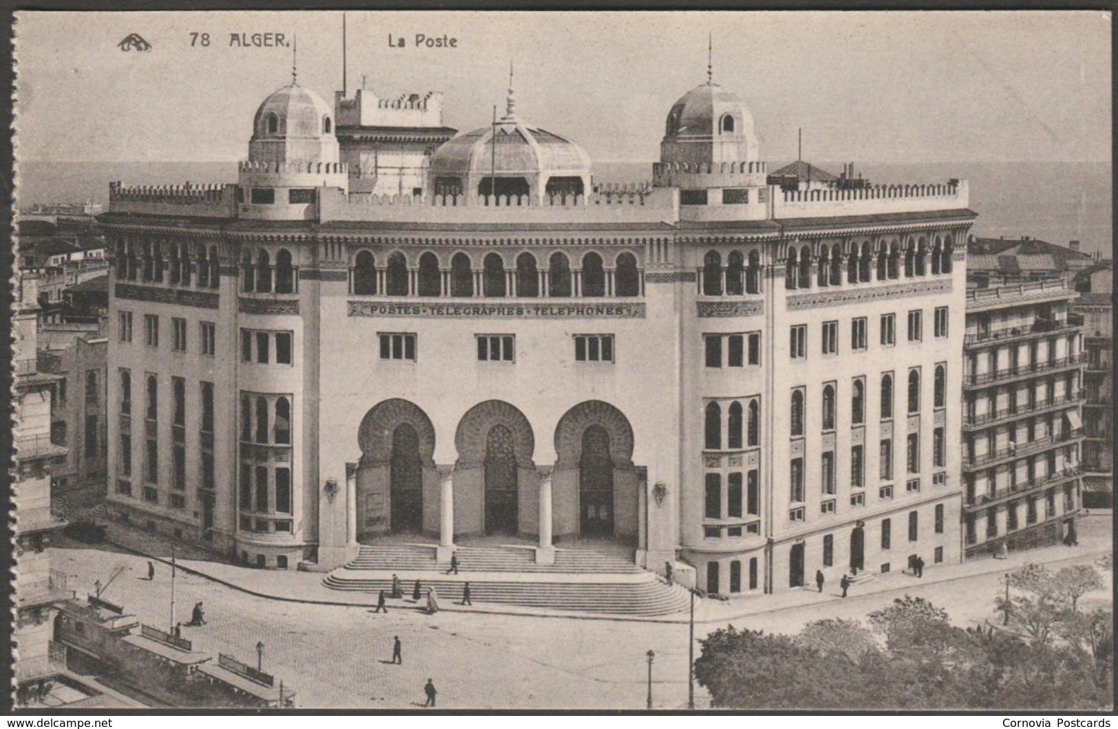 La Poste, Alger, C.1910s - CAP CPA - Algiers