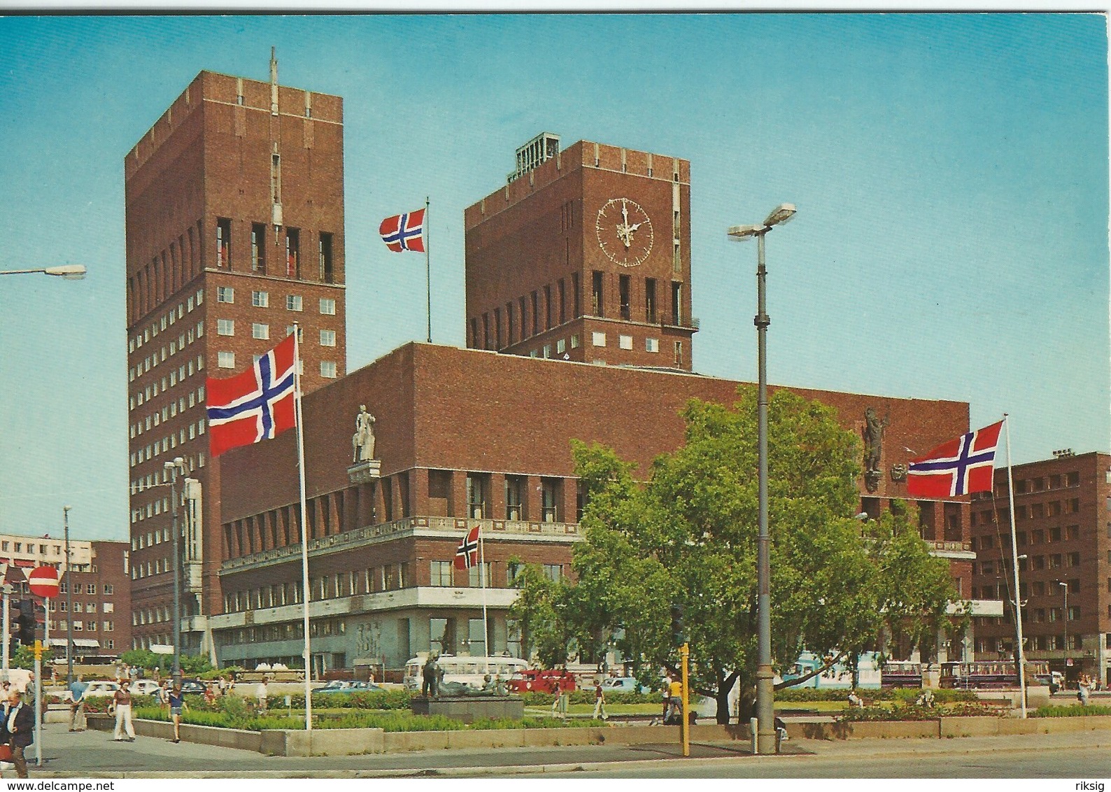 Norway  Oslo - The City Hall.  # 0886 - Norway