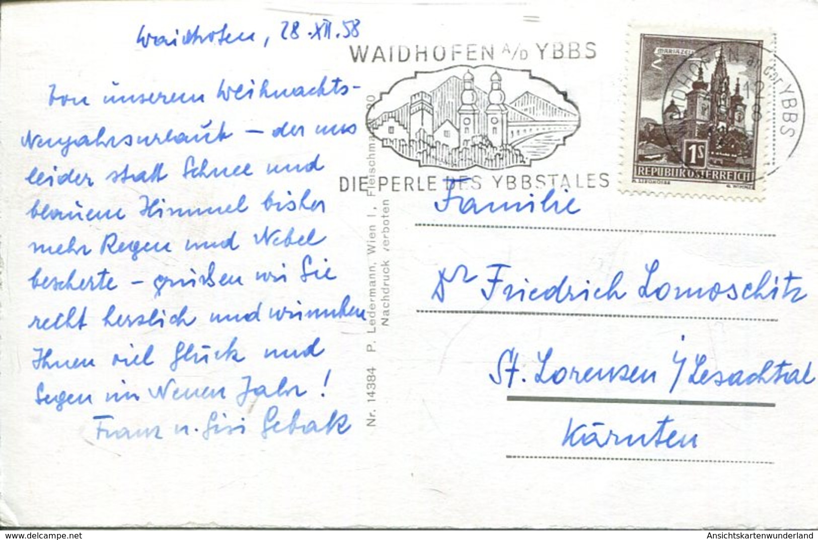 005780  Waidhofen A. D. Ybbs - Schloss  1958 - Waidhofen An Der Ybbs