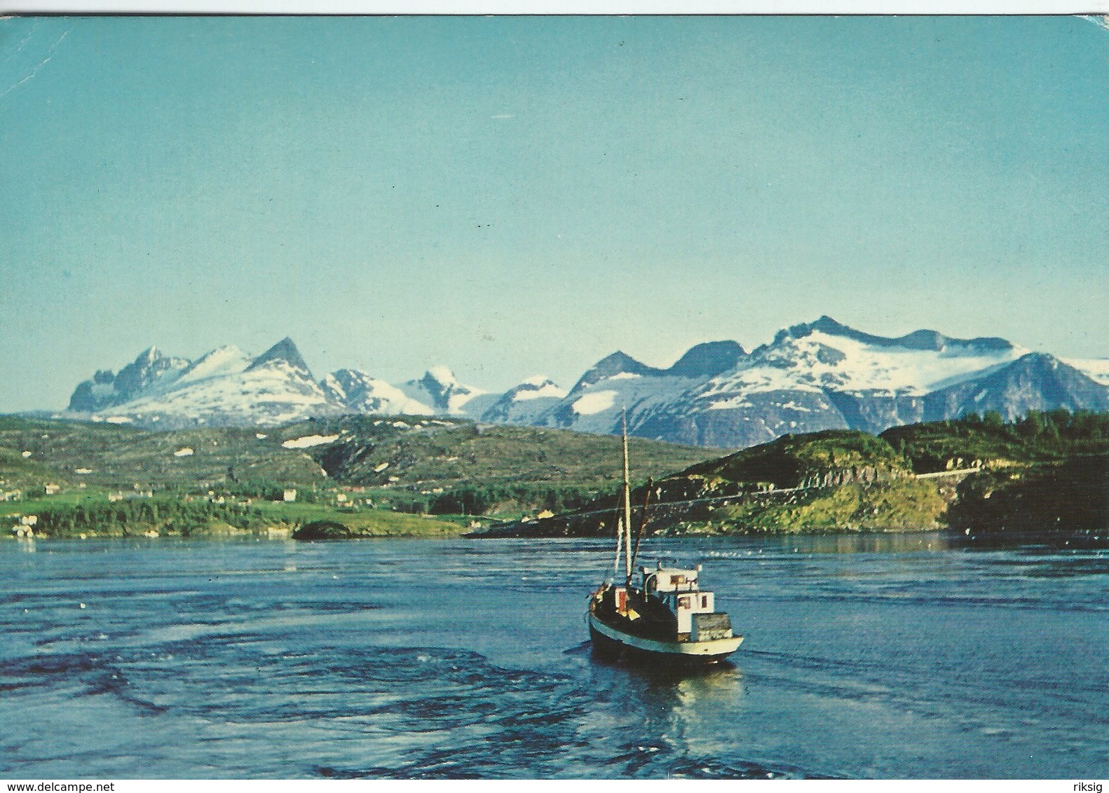 Norway - Saltstraumen Ved Bodø. Sent To Denmark  1962   B-3246 - Norway