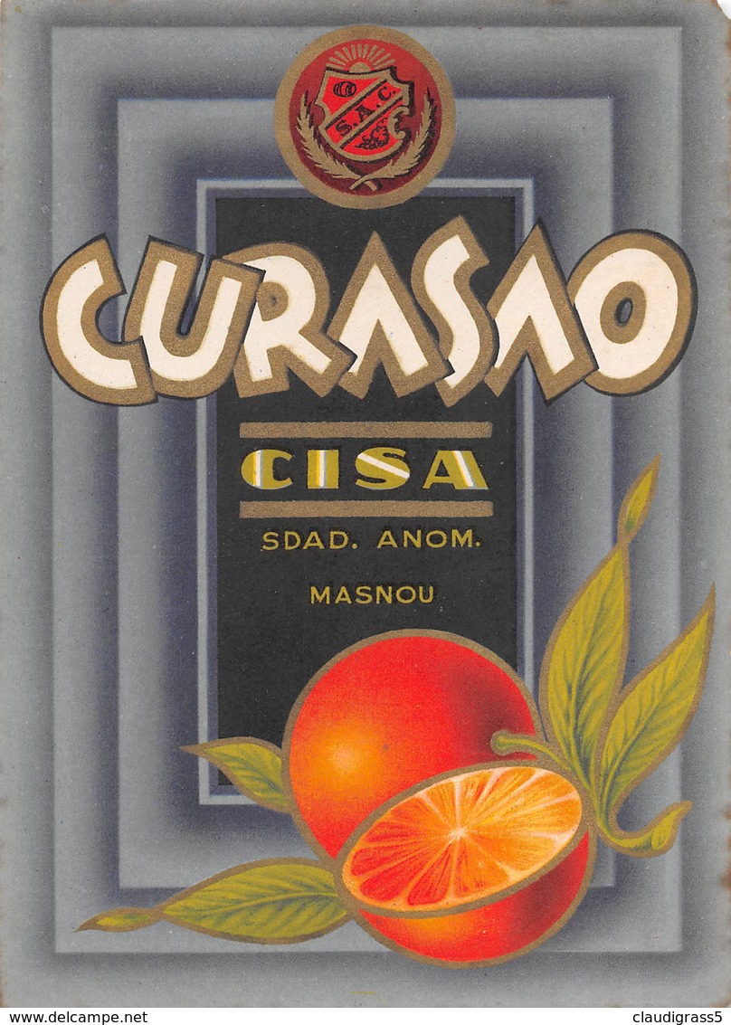 0238 " CURASAO" ETICHETTA ORIG. - Altri & Non Classificati