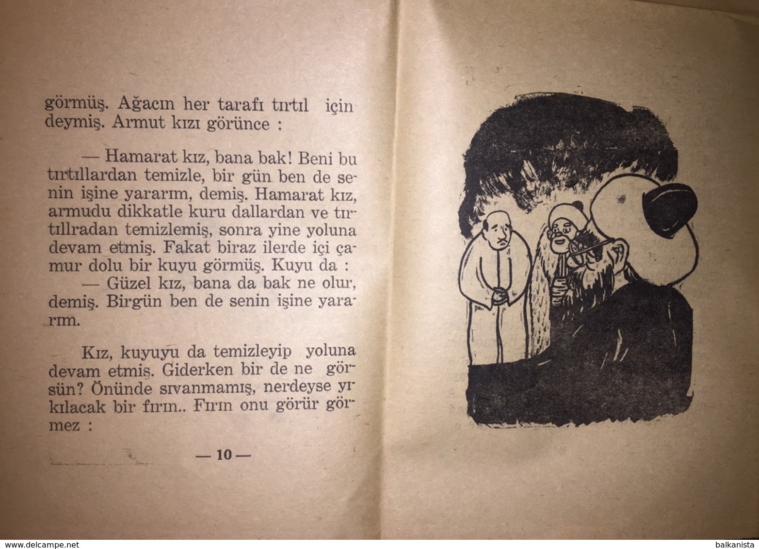 Sinbad The Sailor Illustrated Turkish Child Book 1960's - Giovani