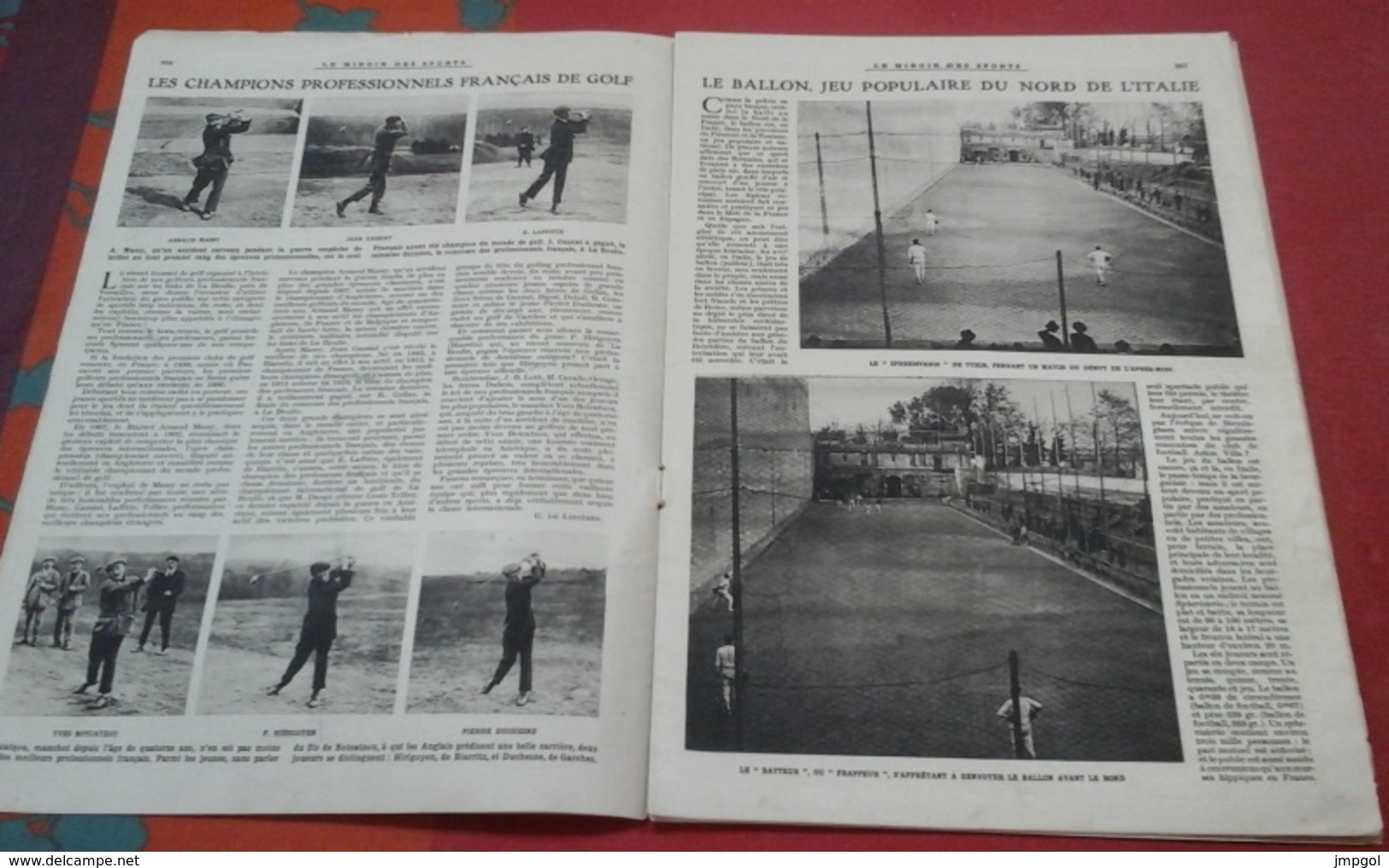 Miroir Des Sports N°23 9 Décembre 1920 Arthur Wyns,Salon Auto Londres,Football Américain Princeton  Harvard - Sport