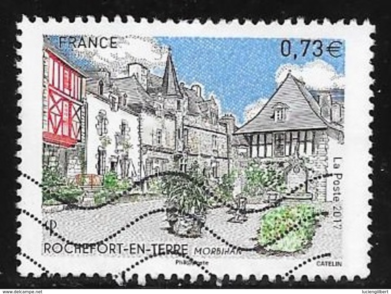 TIMBRE N° 5155    -  ROCHEFORT EN MER    - OBLITERE  -  2017 - Used Stamps