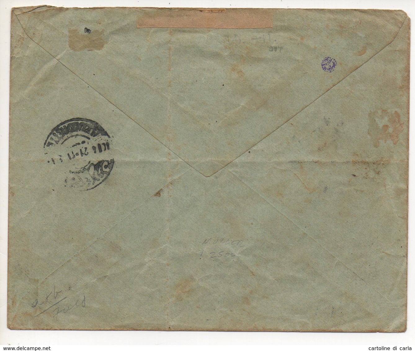 AIR MAIL LETTER 05 10 1921 #62 - Siria