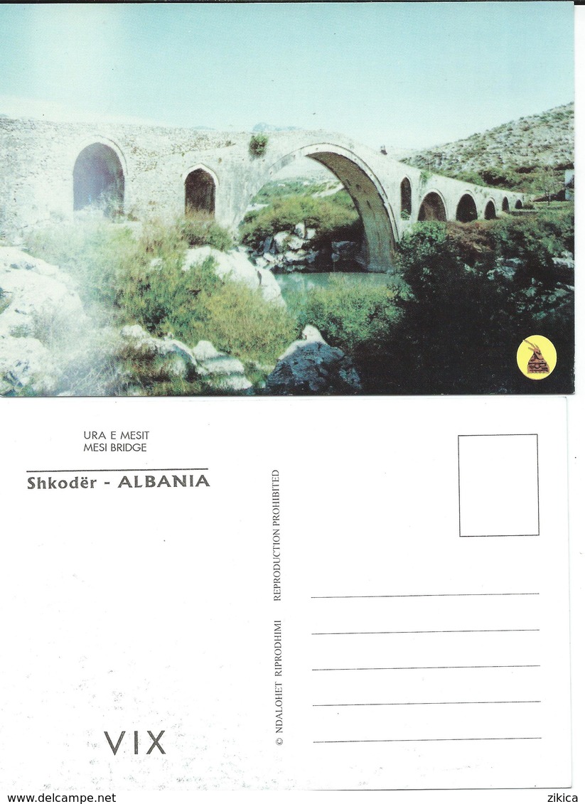 Albania - Shkodër Or Shkodra ,Scutari,Scodra - Mesi Bridge - Albanie