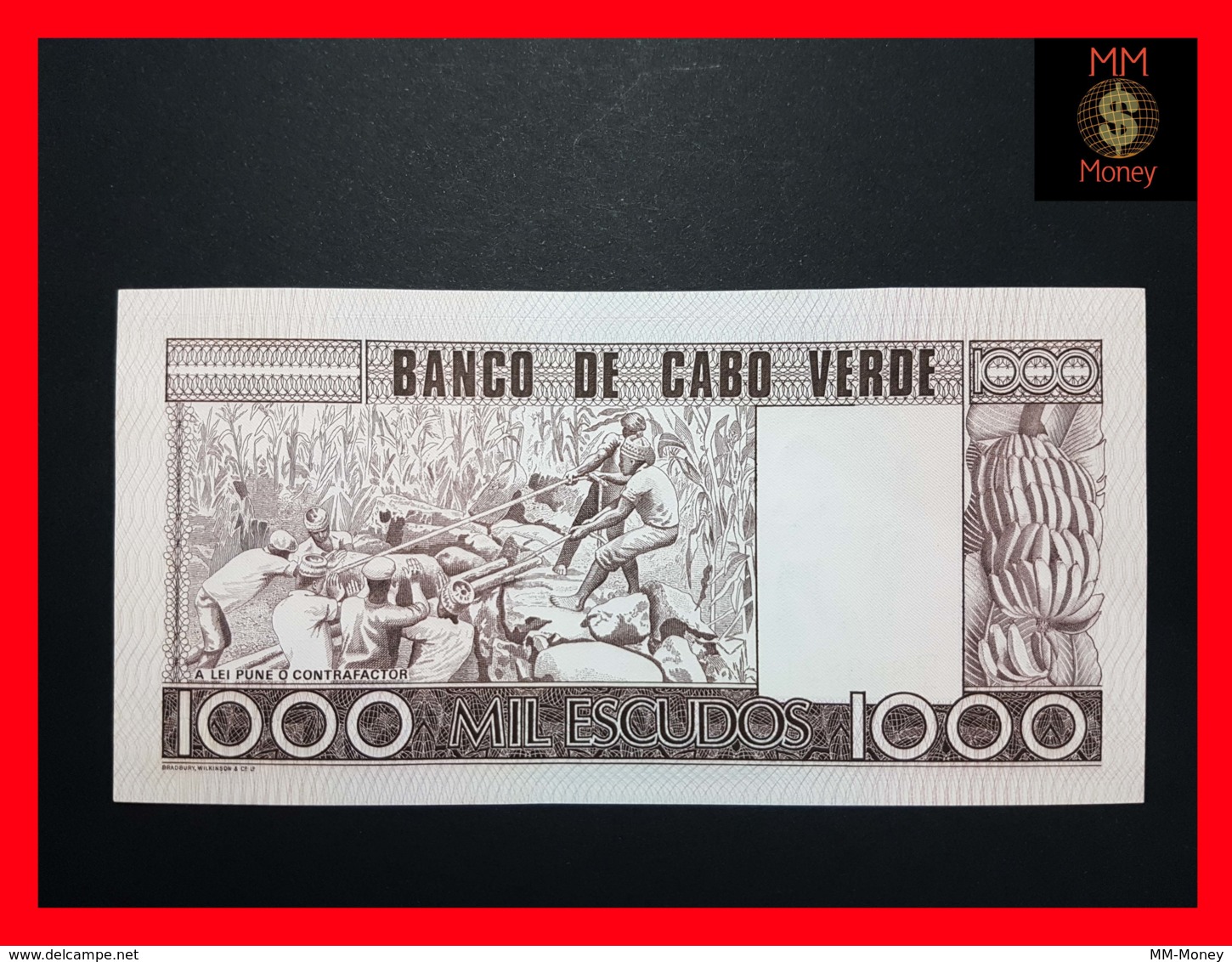 CAPE VERDE 1.000 1000 Escudos 20.1.1977  P. 56  UNC - Capo Verde