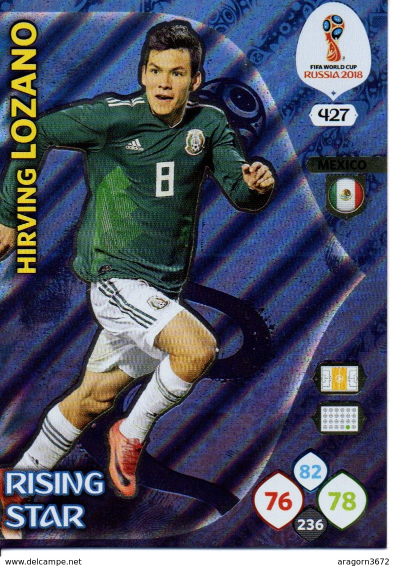 Adrenalyn XL FIFA World Cup Russia 2018 - Hirving Lozano 427 - Other & Unclassified