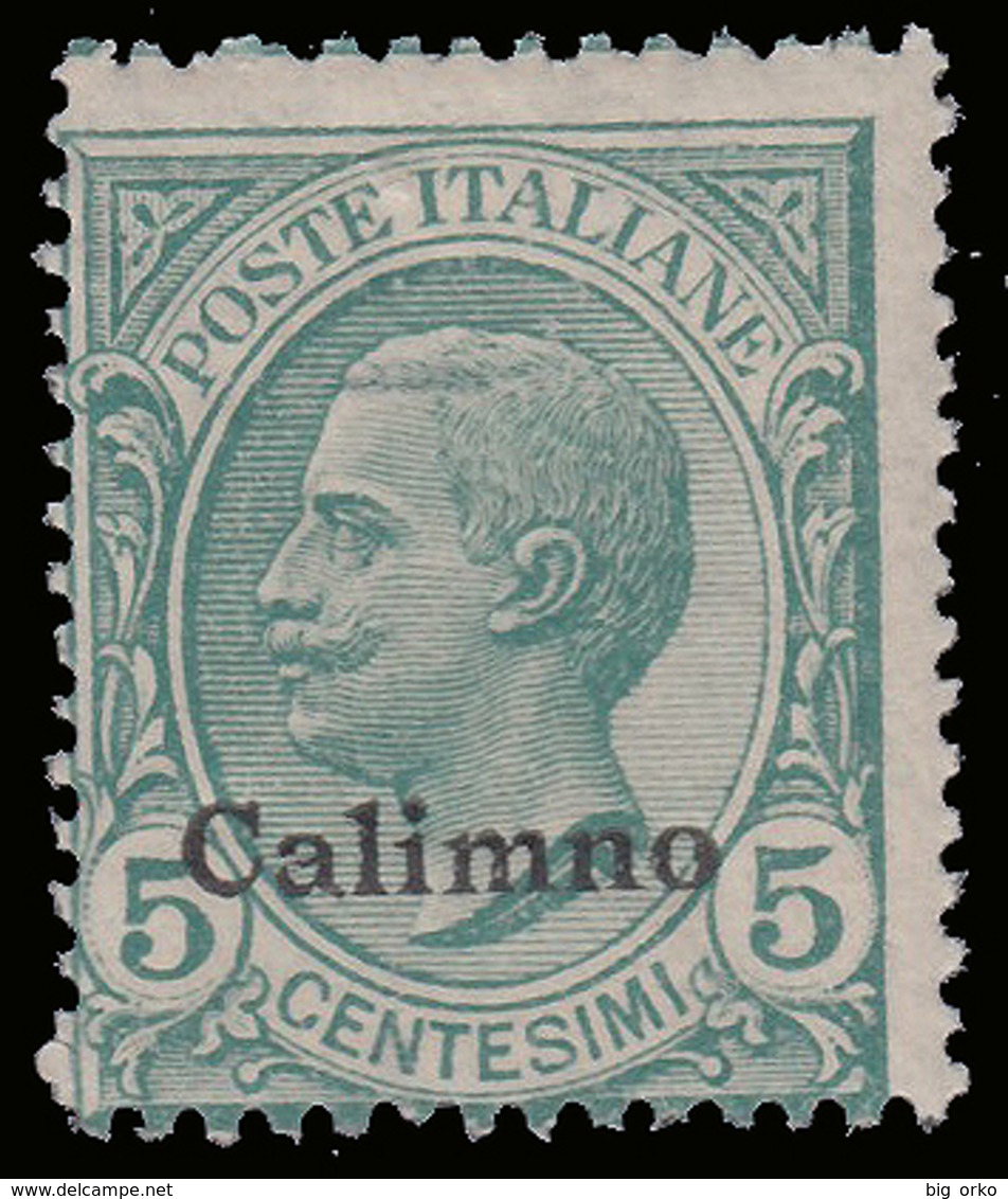 Italia - Isole Egeo: Calino - 5 C. Verde (81) - 1912 - Dodekanisos
