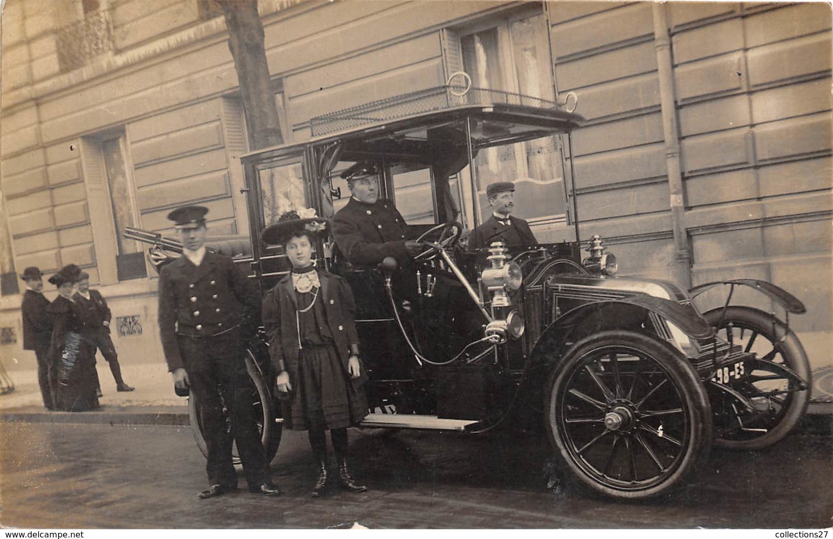 TAXI-PARIS -CARTE-PHOTO- - Taxis & Fiacres