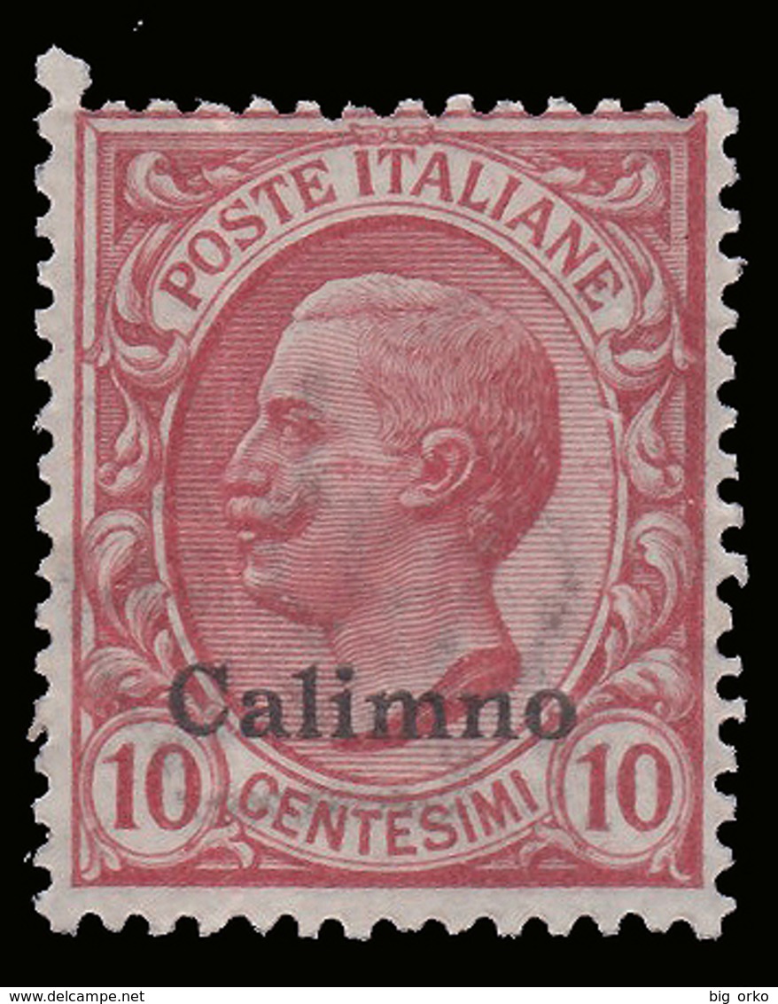 Italia - Isole Egeo: Calino - 10 C. Rosa (82) - 1912 - Dodecaneso