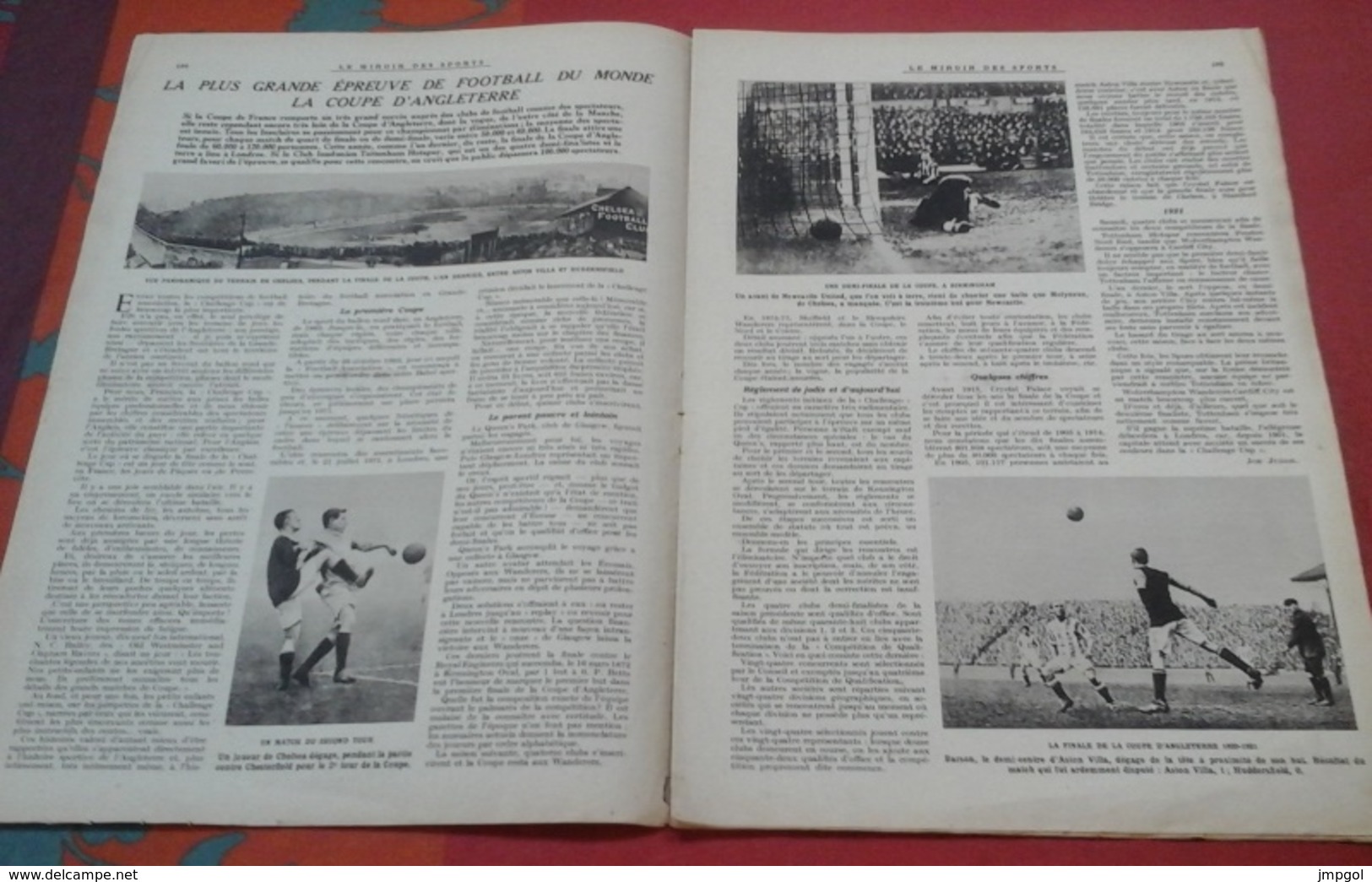 Miroir Des Sports N°37 17 Mars 1921 Lucien Duquesne,Tour Des Flandres,Coupe Angleterre Football,Cross Tranche Montagne - Sport