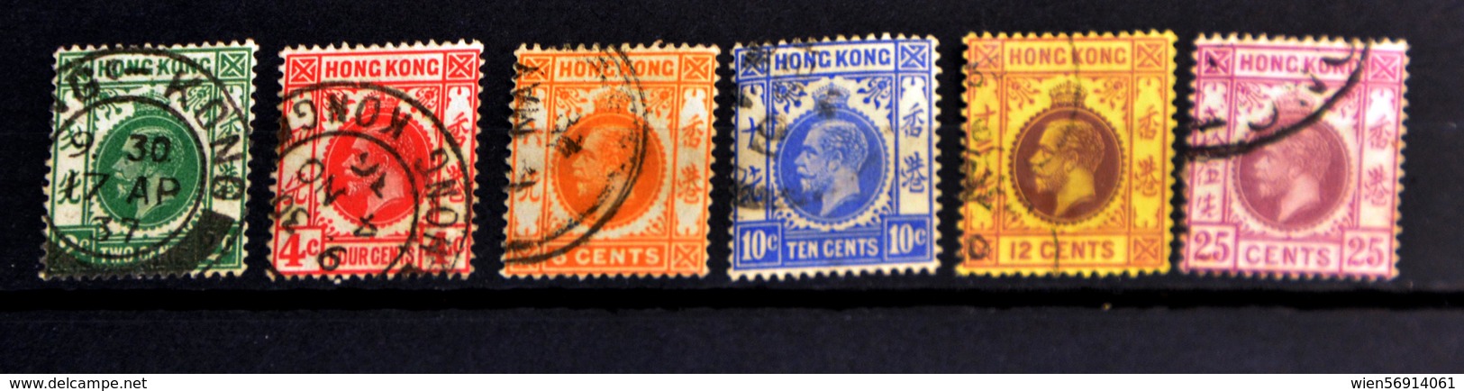 Hk 006 China Hong Kong Old Stamps High CV - Gebruikt