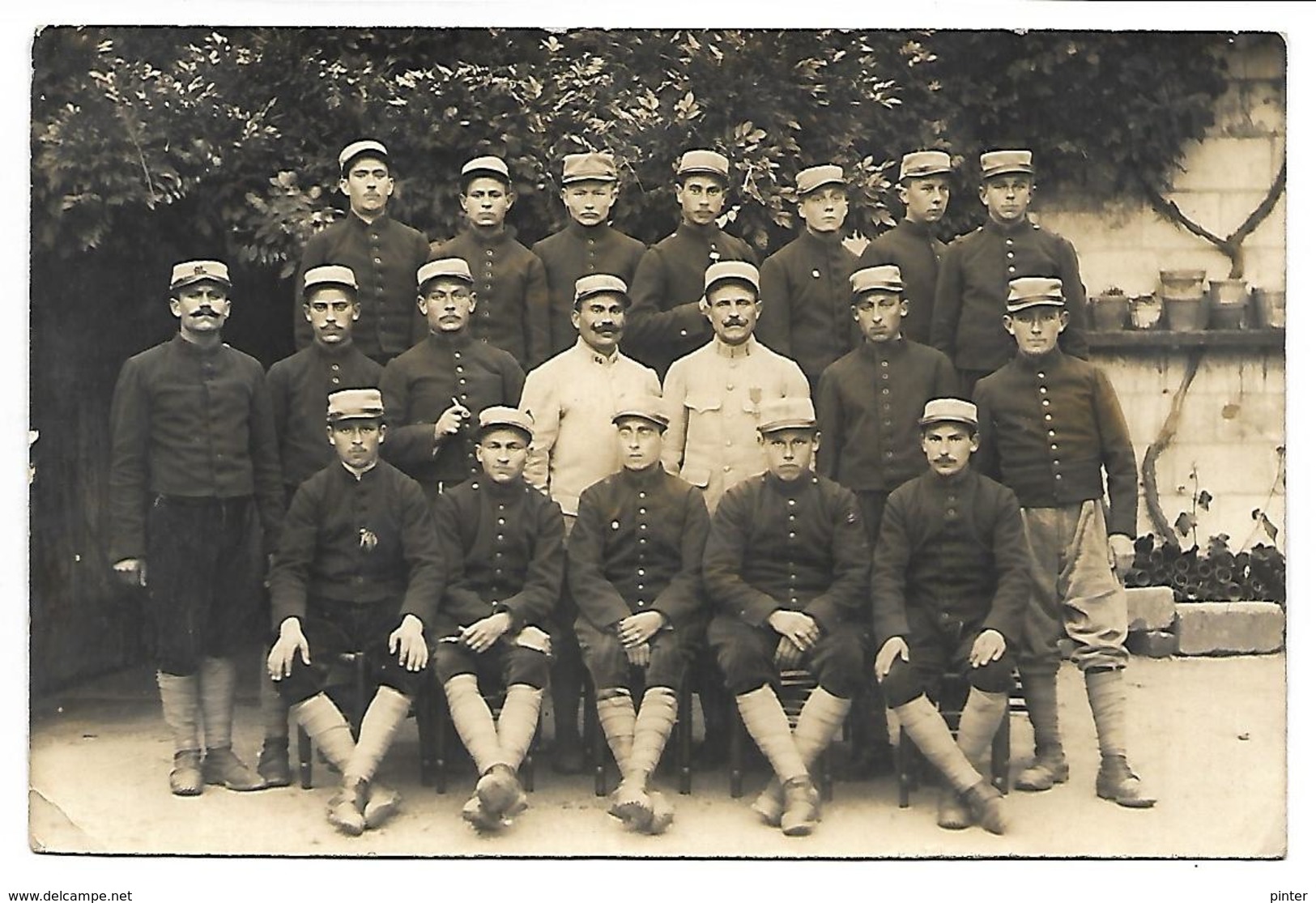 ANCENIS - Groupe De SOLDATS - CARTE PHOTO - Ancenis