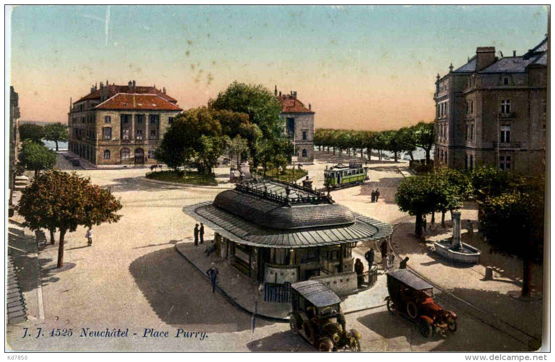 Neuchatel - Place Purry - Neuchâtel