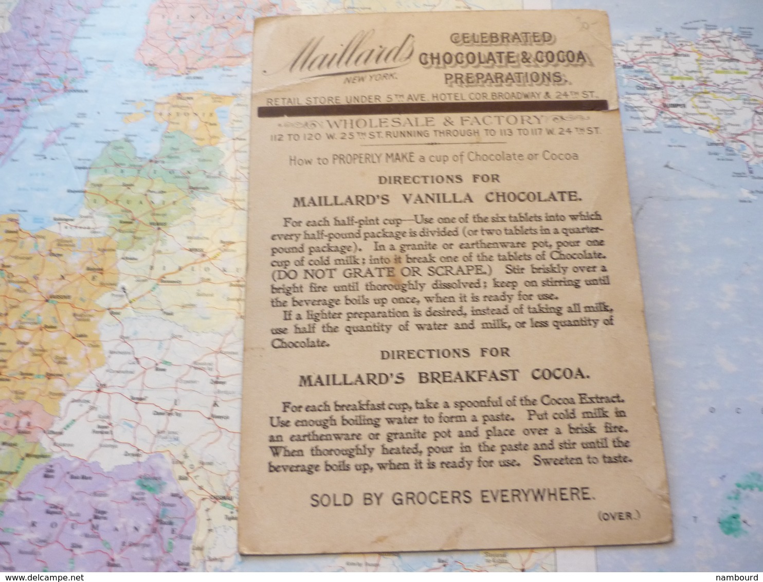 Maillard's Chocolate - Altri & Non Classificati