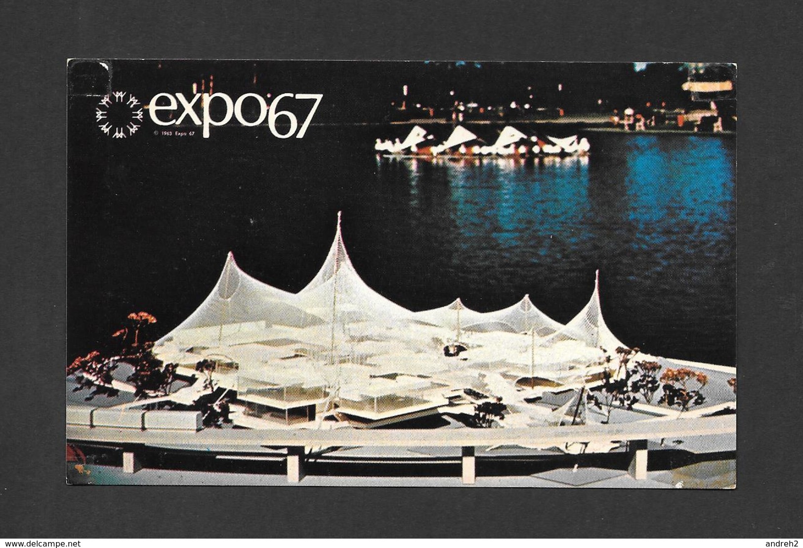 EXPOSITION - EXPO67 - EXPO 67 - MONTRÉAL CANADA  LE PAVILLON DE LA REPUBLIQUE FEDERALE D'ALLEMAGNE - PAVILION OF GERMANY - Expositions