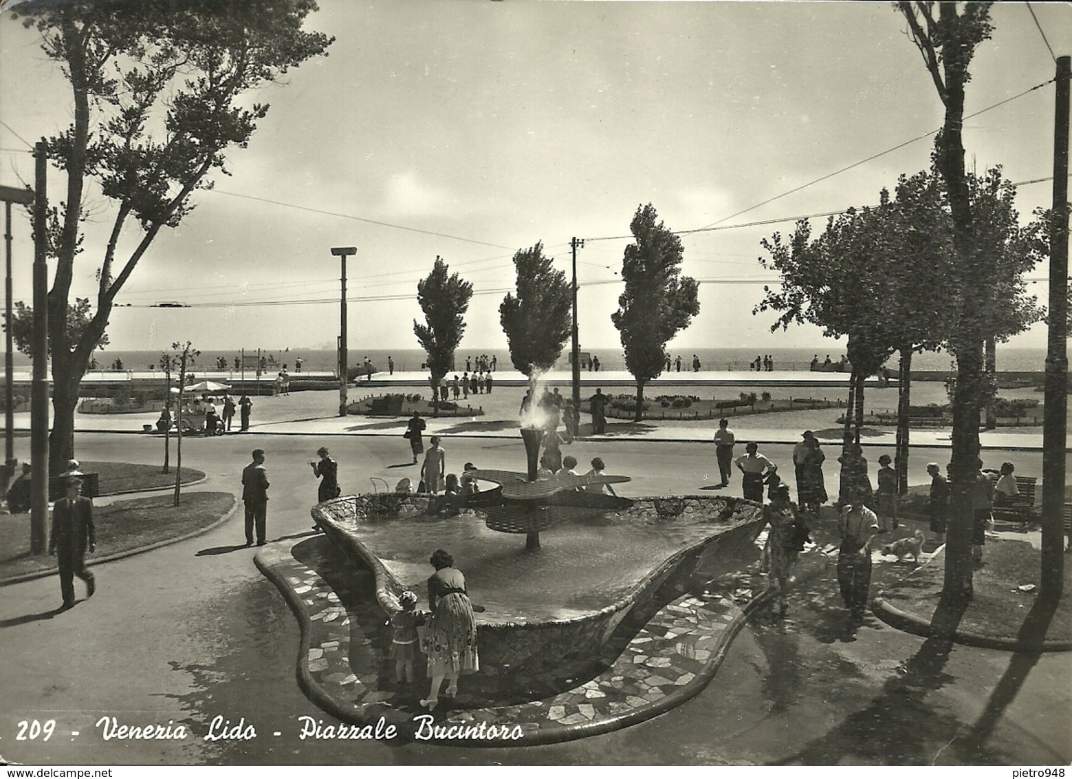 Venezia Lido (Veneto) Piazzale Bucintoro, Esplanade Du Bucentaure, Bucentaur Esplanade - Venezia