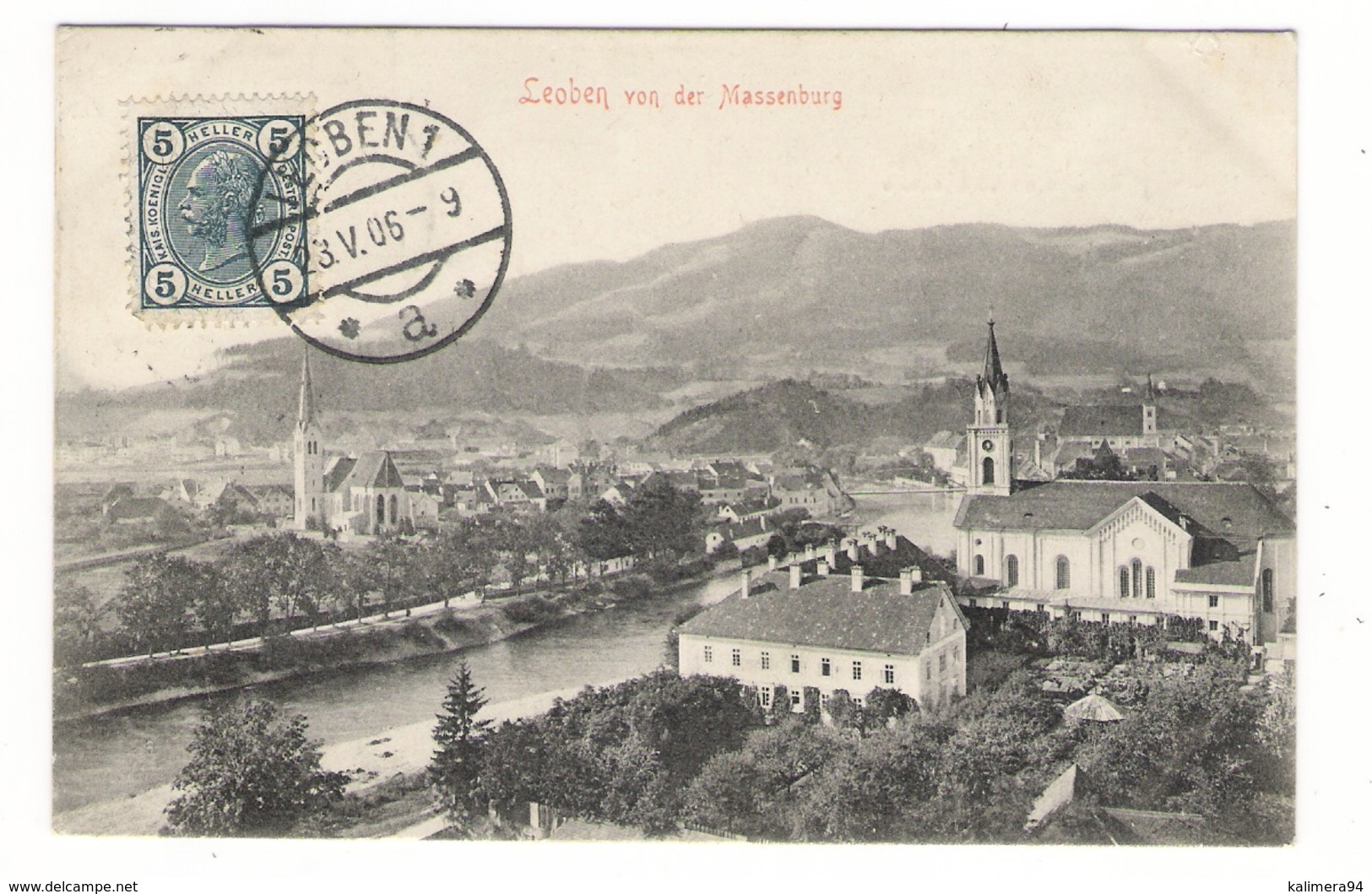 AUTRICHE  /  LEOBEN  ( Styrie, Près Slovénie ) /  VON  DER  MASSENBURG - Leoben