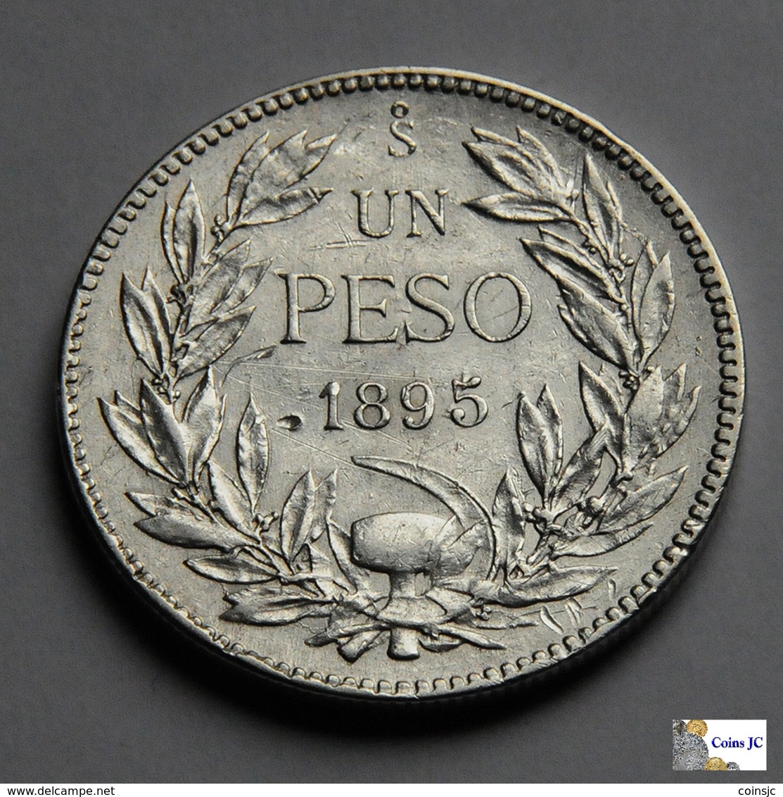 Chile - 1 Peso - 1895 - Chili