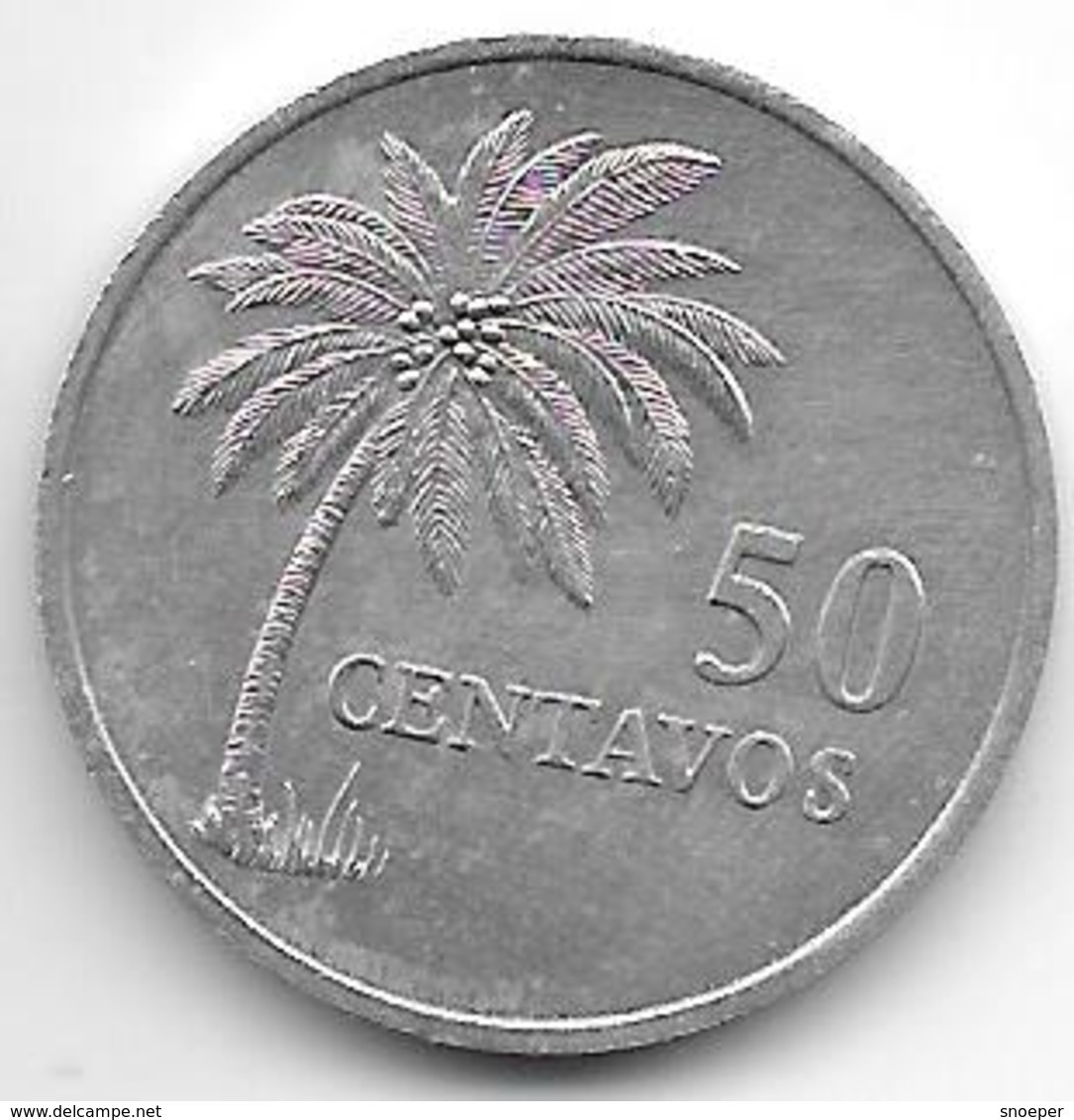 Guinea Bissau 50 Centavos 1977 Km 17 Unc !!! - Guinea-Bissau