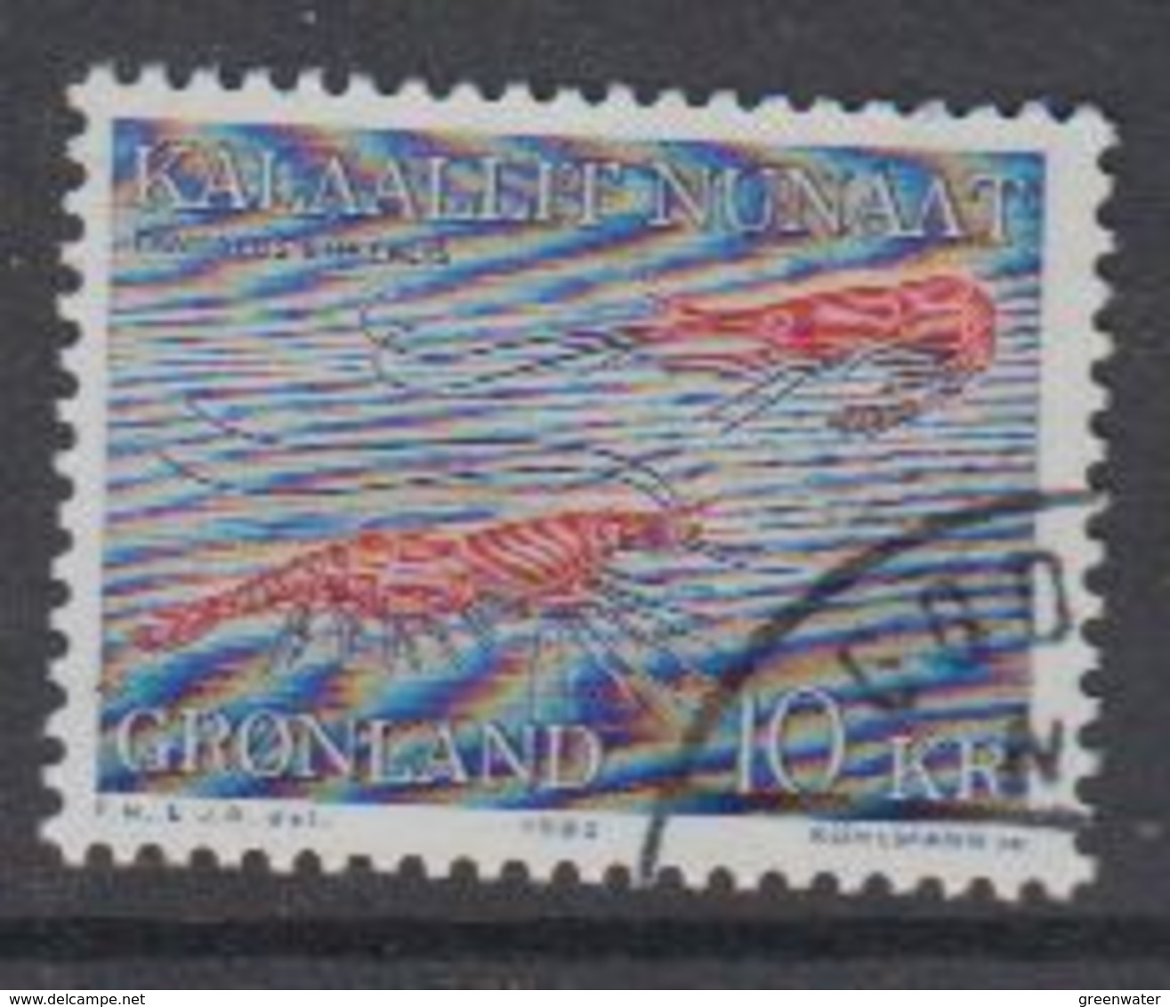 Greenland 1982 Shrimp 1v Used (41070I) - Used Stamps