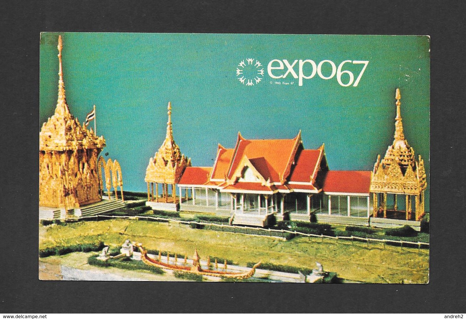 EXPOSITION - EXPO67 - EXPO 67 - MONTRÉAL CANADA - LE PAVILLON DE LA THAILANDE - THAILAND PAVILION - Expositions