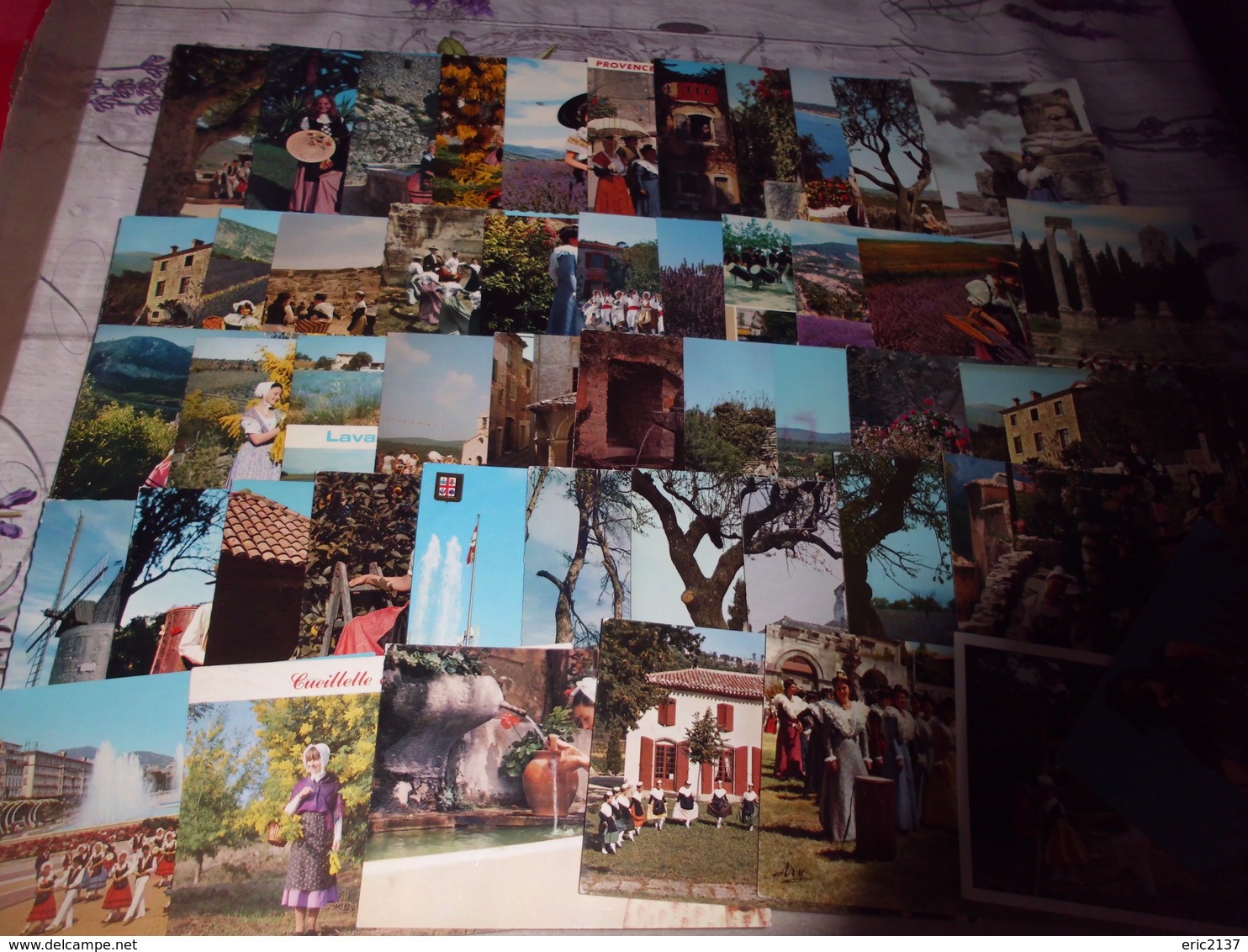 LOT DE 45 CARTES FOLKLORE DE PROVENCE..COSTUMES..DANSES..PAYSAGES...ETC - 5 - 99 Cartes