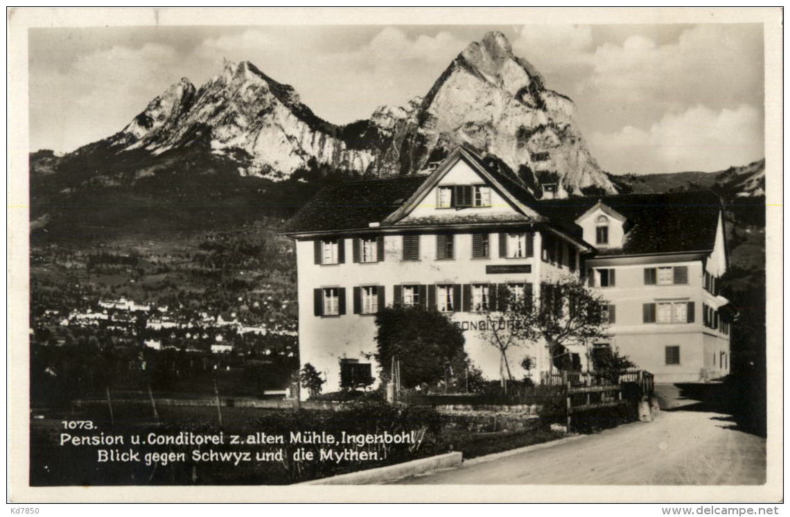 Ingenbohl - Conditorei Zur Alten Mühle - Ingenbohl