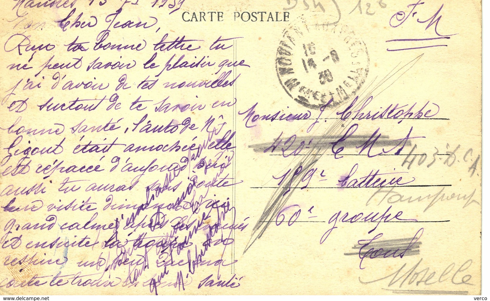 Carte Postale Ancienne De  MANDRES Aux QUATRE TOURS  - Centre - Other & Unclassified