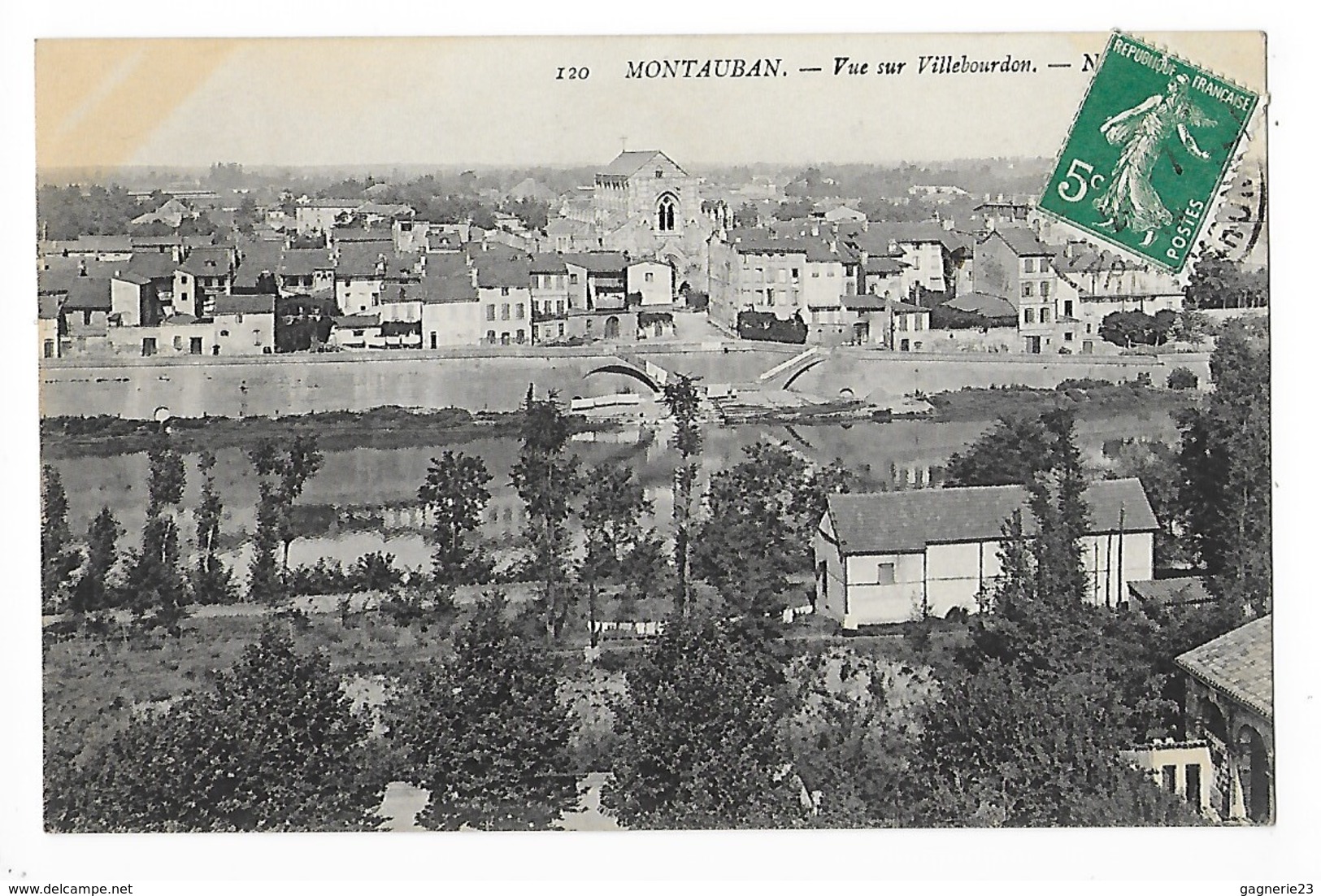 MONTAUBAN  (cpa 82)   Vue Sur Villebourdon  -   L  1 - Montauban